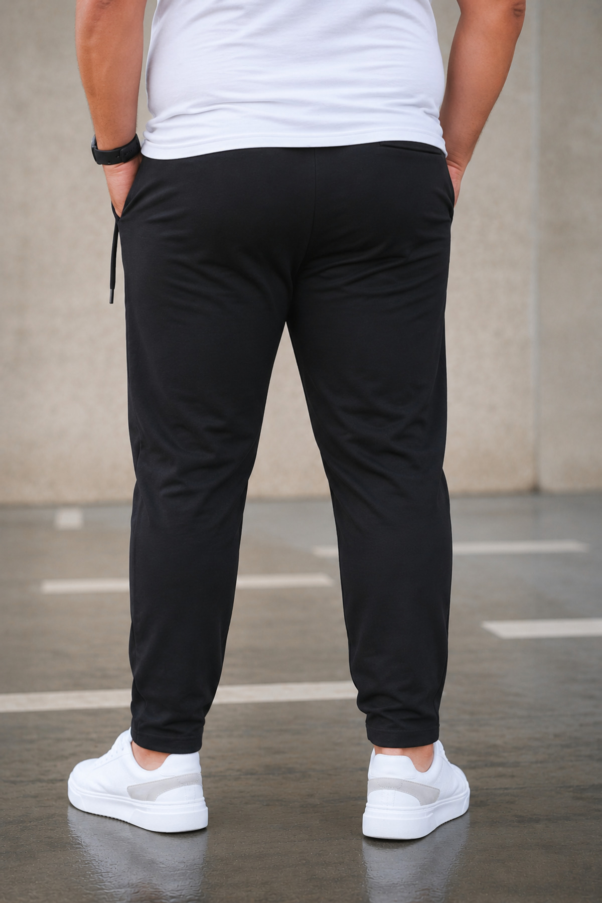 Malkan Erkek Rahat Kesim Büyük Beden Battal Boy Jogger Pantolon görsel 3