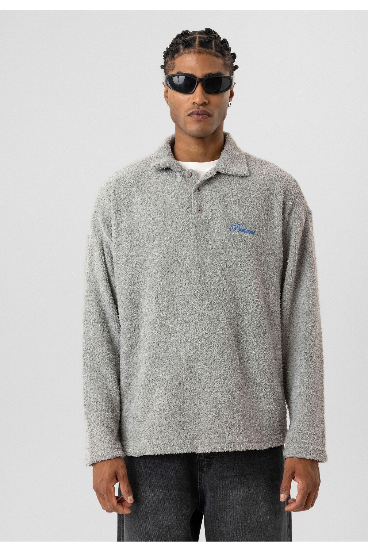 S13 Store Oversize Sweatshirt with Text Detail