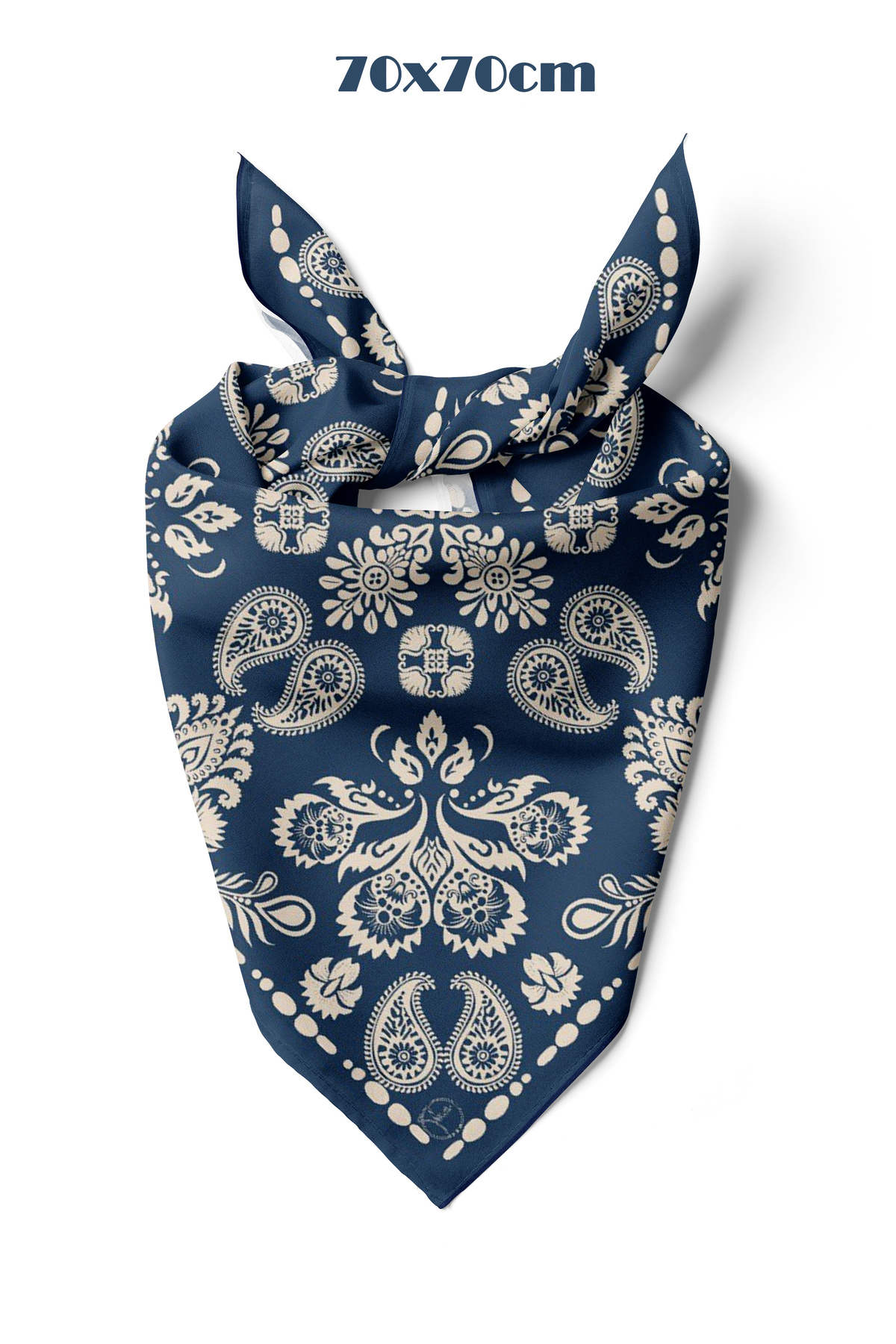tuaipek Antik Zarafet Desen 70*70cm Bandana/Fular