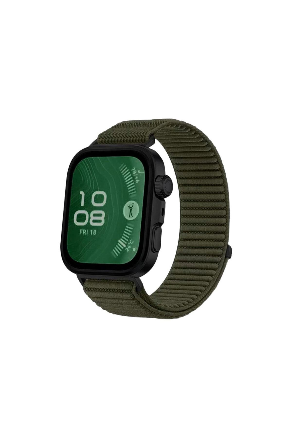 Huawei Fit 4 Braid Kordon (saat Değildir) - Koyu Yeşil