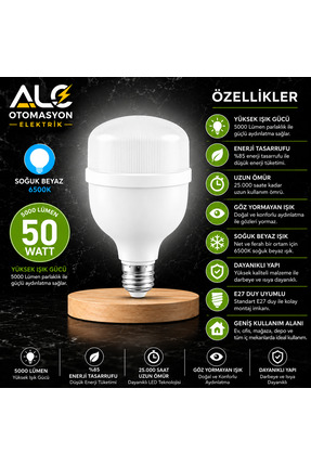 FAR AMPÜL LED TORCH 50W AMPÜL 2 Lİ PAKET