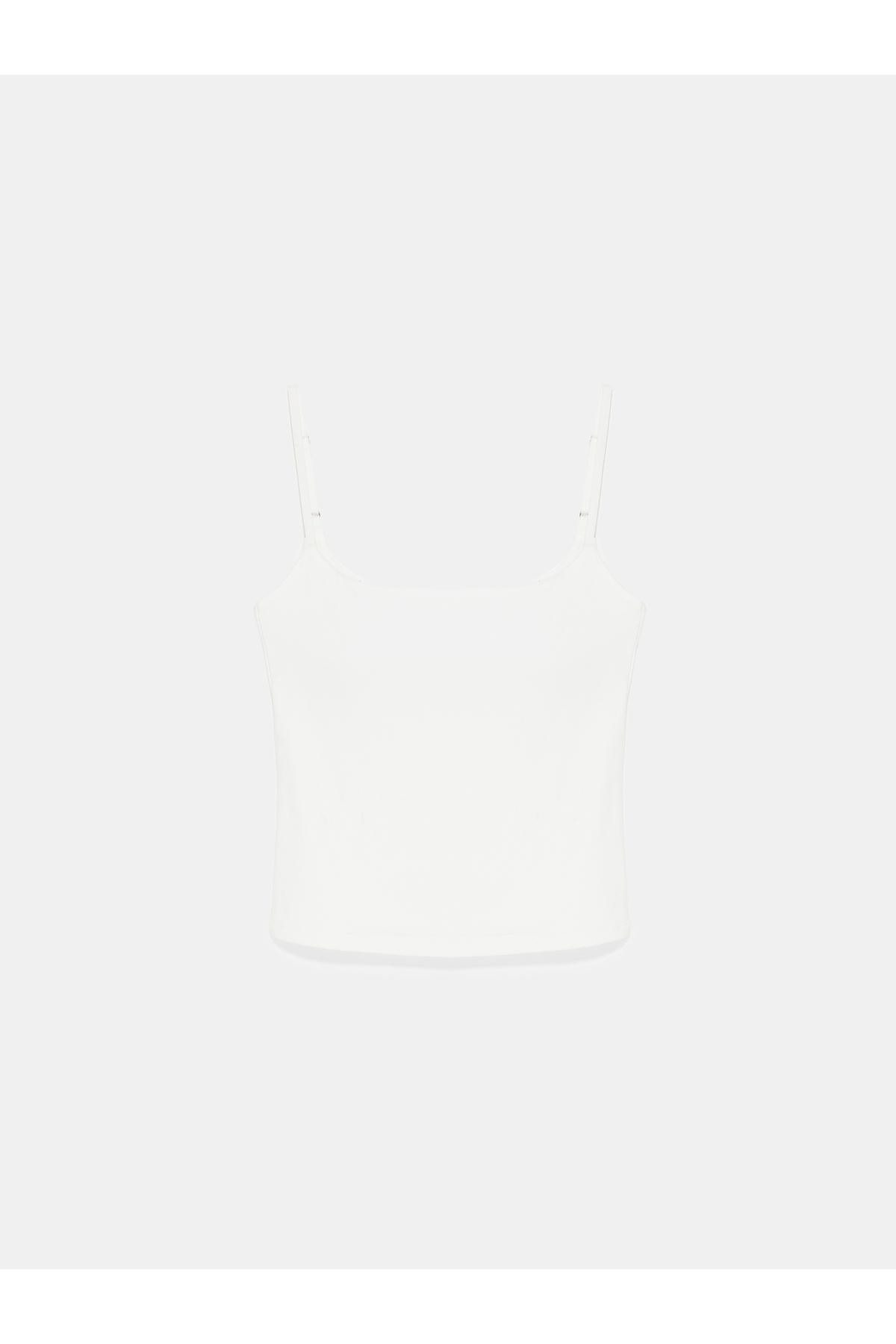 Dilvin 21200 Bra-Free Askılı Top-Ekru görsel 5
