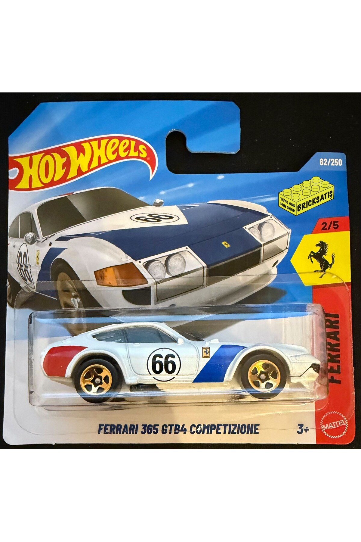 HOT WHEELS Single Cars Ferrari 365 Gtb4 Competizione Jjj30 (Ferrari)