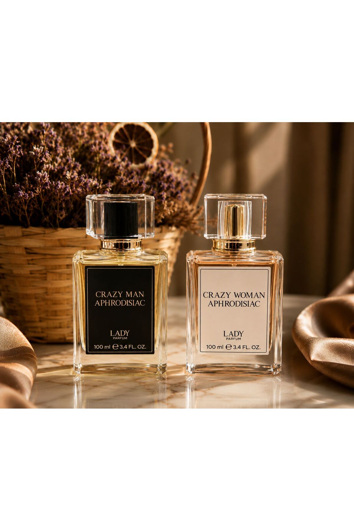 Perfume 2006〜2008 グッズセット　　P44 lady parfüm Crazy Man & Crazy Woman Aphrodisiac Çift Parfüm Seti