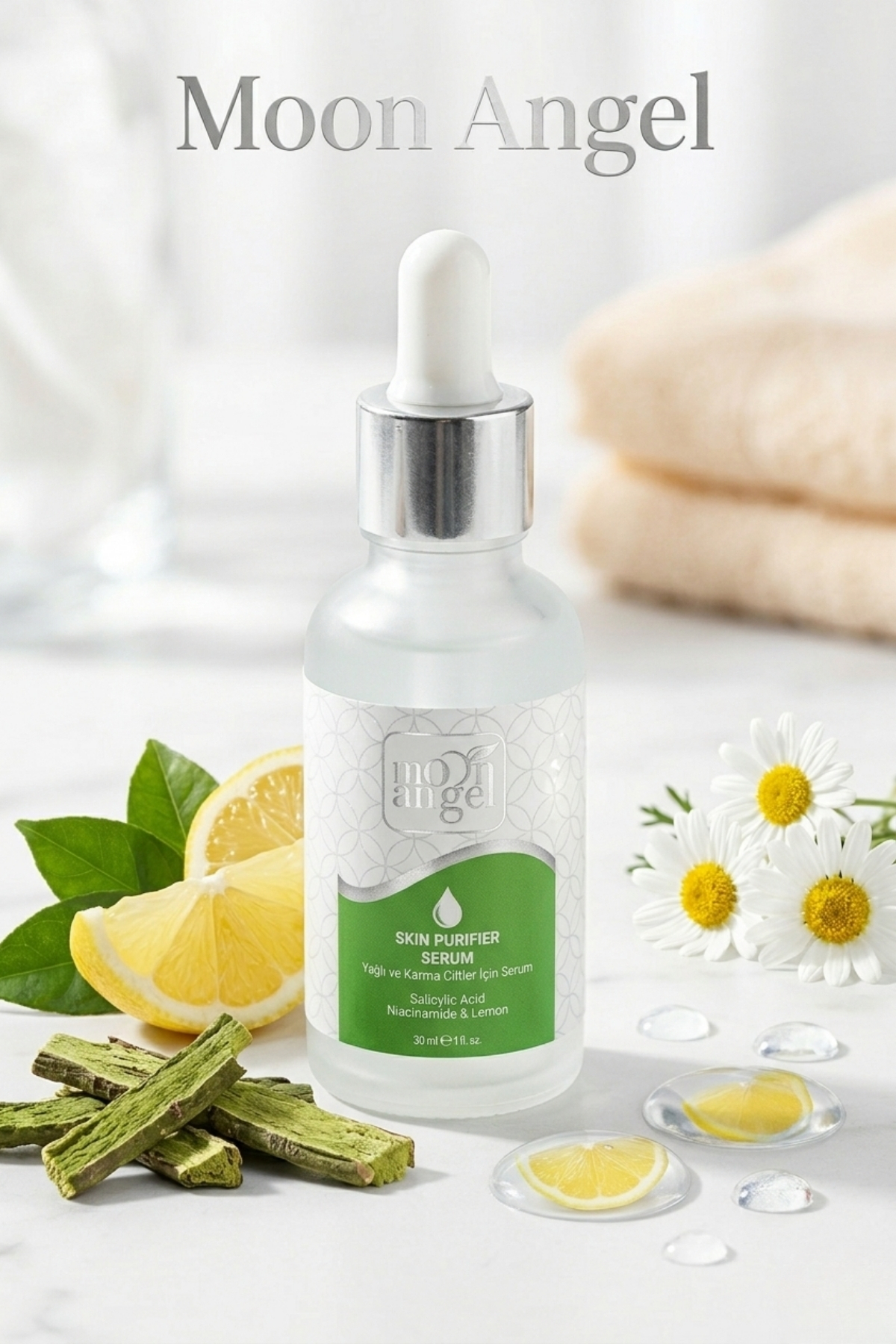 Skin Purifier 3`lü Cilt Bakım Seti Yağlı ve Karma Ciltler İçin Temizleyici Jel Tonik ve Serum Seti — görsel 5 · 8685218400495
