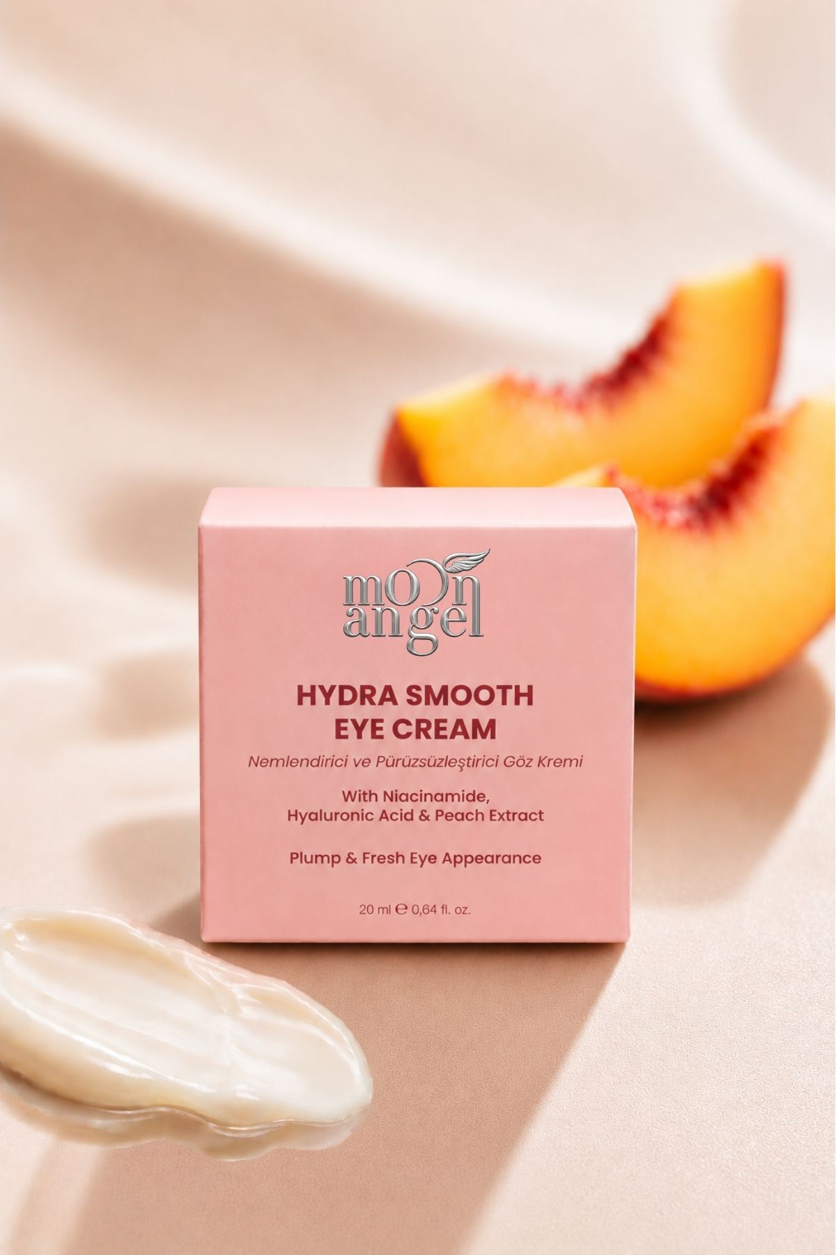 Hydra Smooth Eye Cream Göz Çevresi Kremi (Niacinamide + Hyaluronic Acid) Nemlendirici Göz Bakımı 20 ml — görsel 4 · 8685218400808