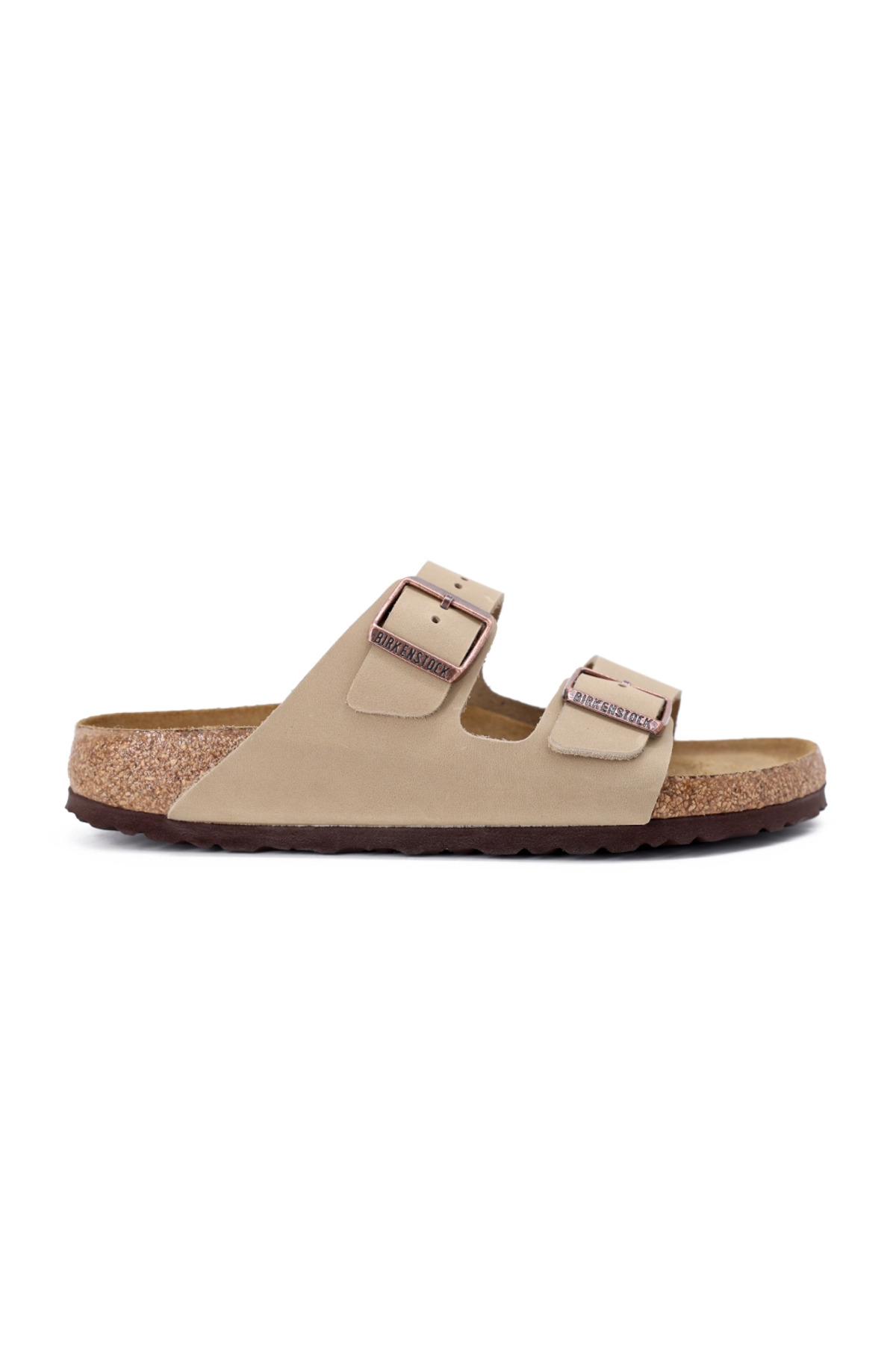 دمپایی زنانه مدل SFB Leoi 552813 قهوه‌ای جاستپ، آریزونا بیرکن استاک دمپایی Birkenstock