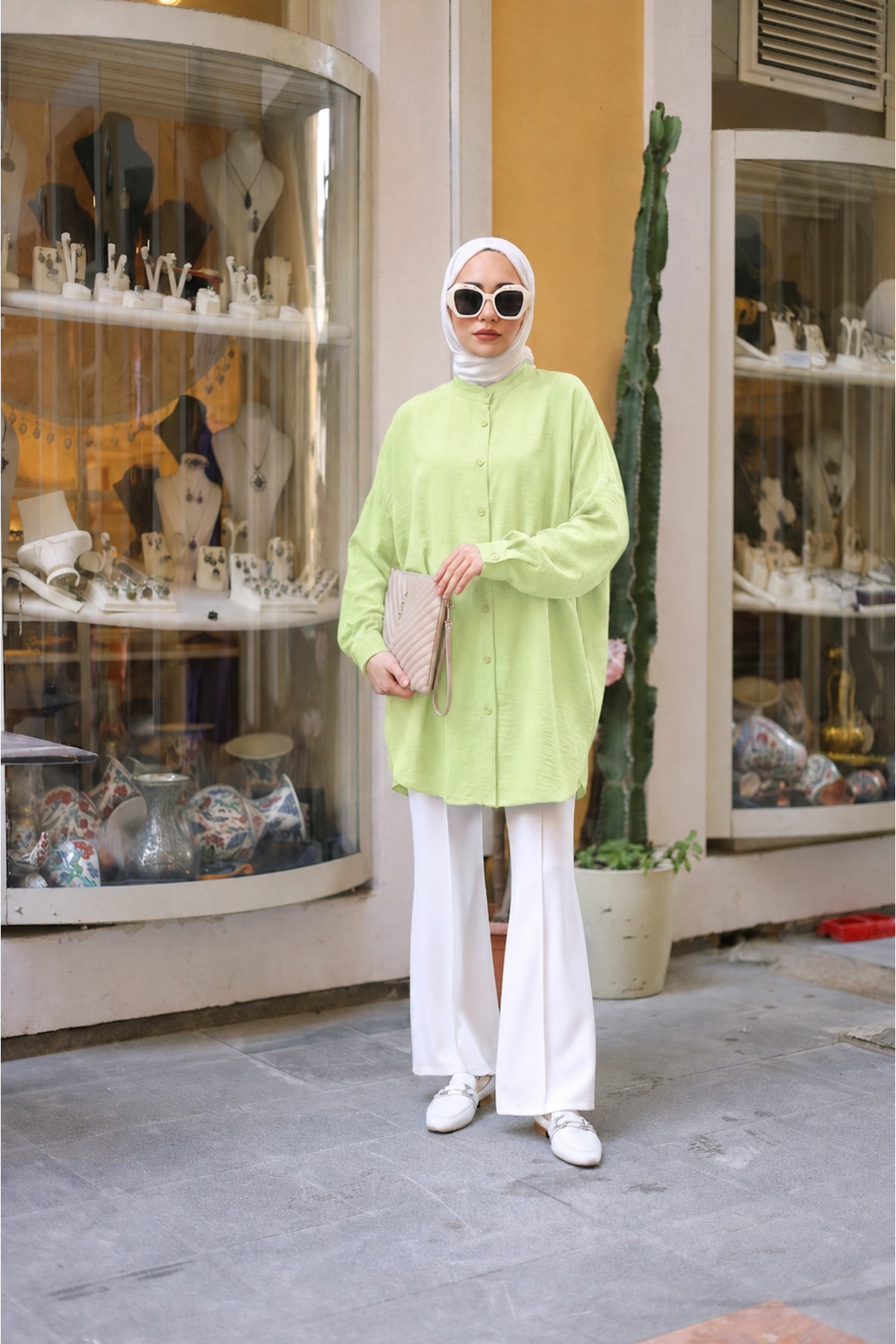トップス lailai Lamazi Veil ADA GÖMLEK OVERSIZE STANDART KALIP - Fiyatı, Yorumları