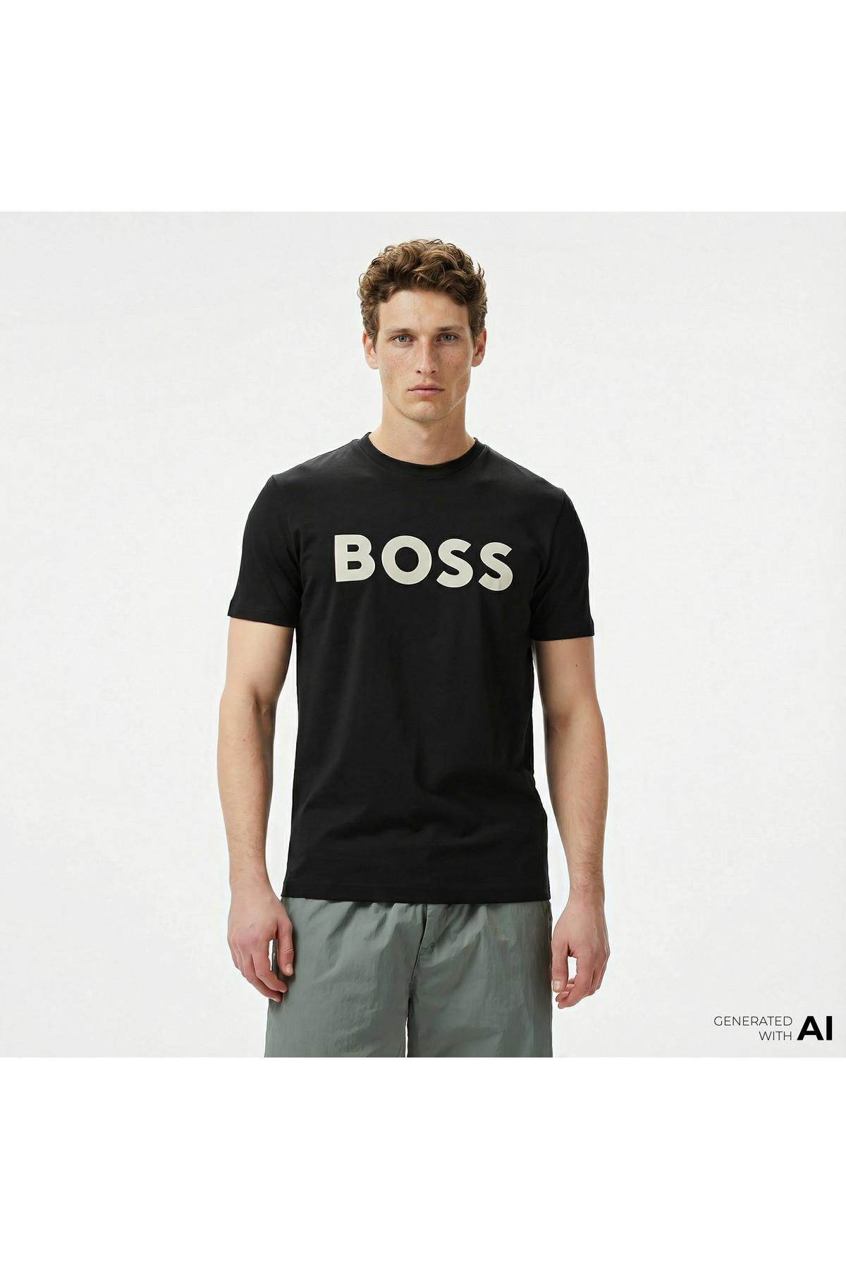 تیشرتمردانهBOSSمشکی
