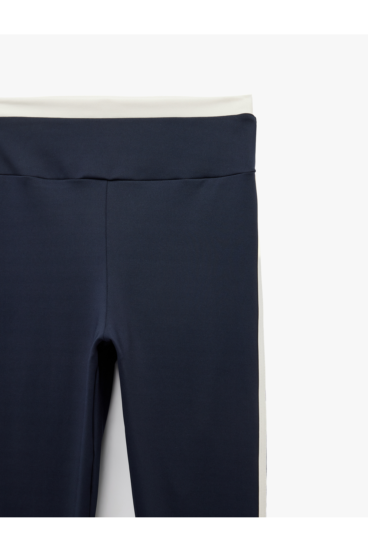Koton Biyeli Yüksek Bel Slim Fit Spor Tayt görsel 5