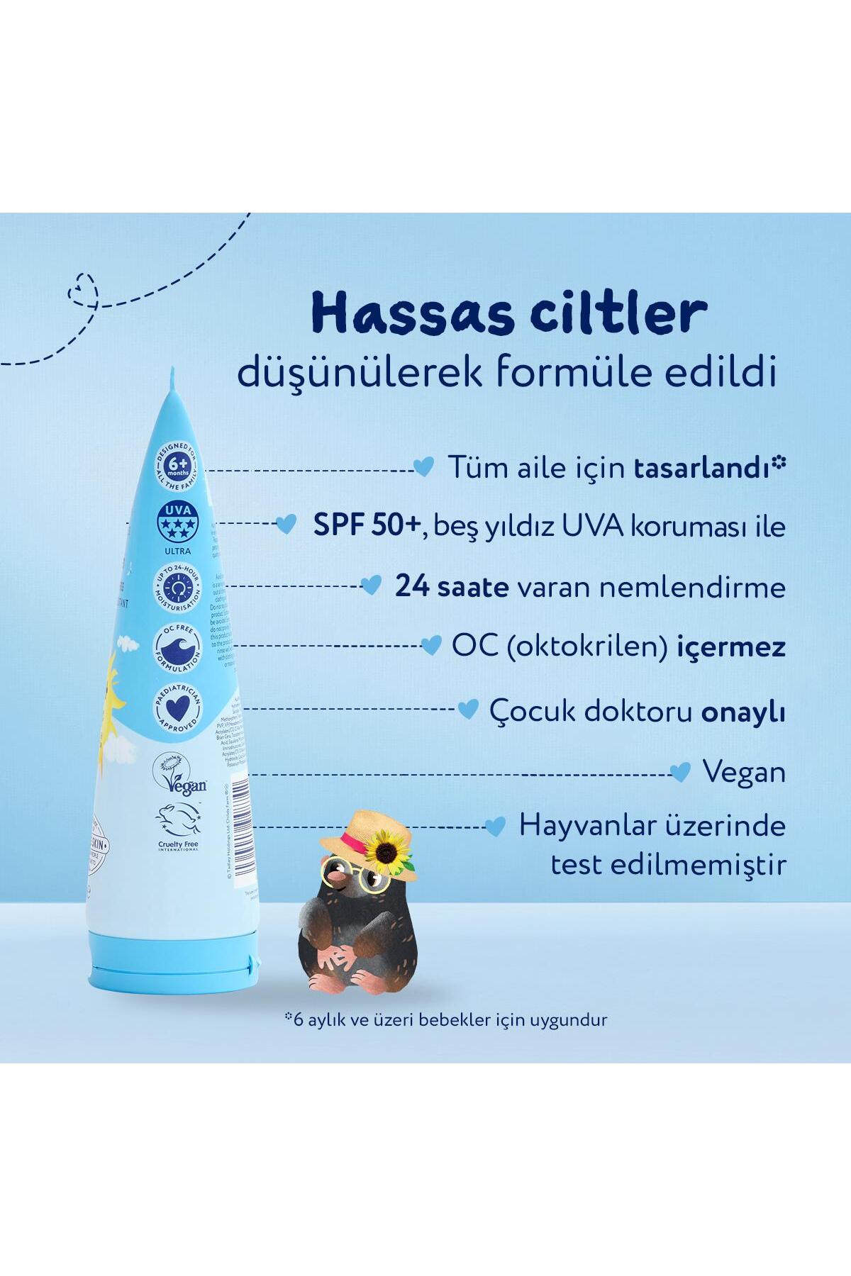 کرم ضد آفتاب کودک SPF 50+، ۱۰۰ میلی لیتر - بدون عطر — 100114920 — تصویر 6 از 8