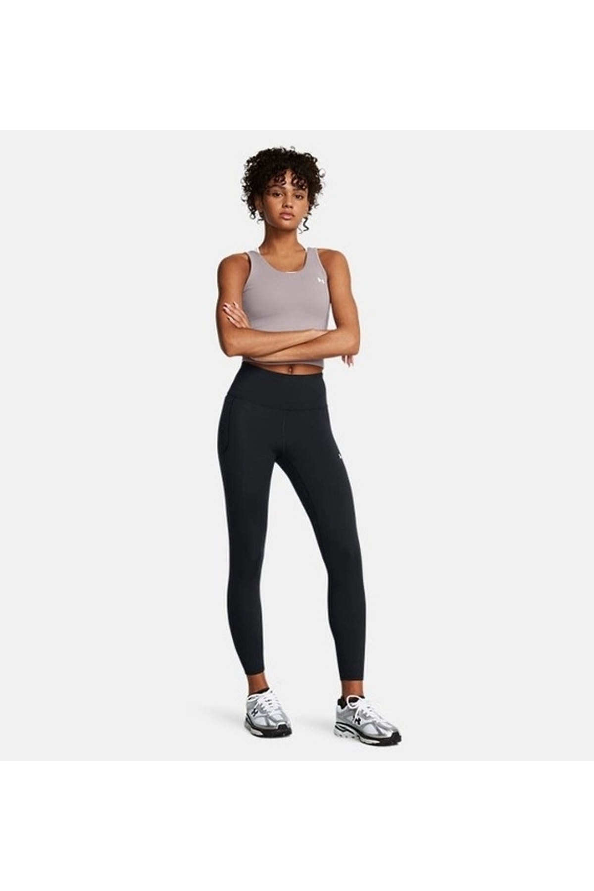 Under Armour Motion Ankle Leg Emea Siyah Kadın Tayt 1388647-001 görsel 3
