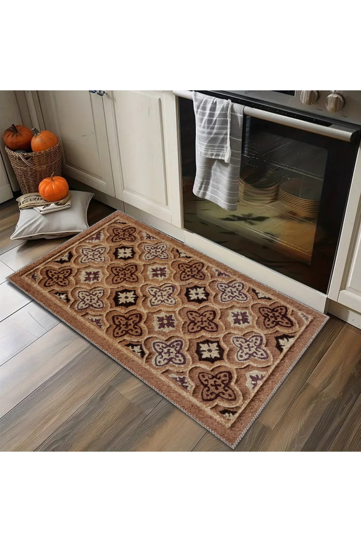 Printed Anti-Slip Base Decorative Indoor Mop Door Front Kitchen Bathroom 50x80 Mop
