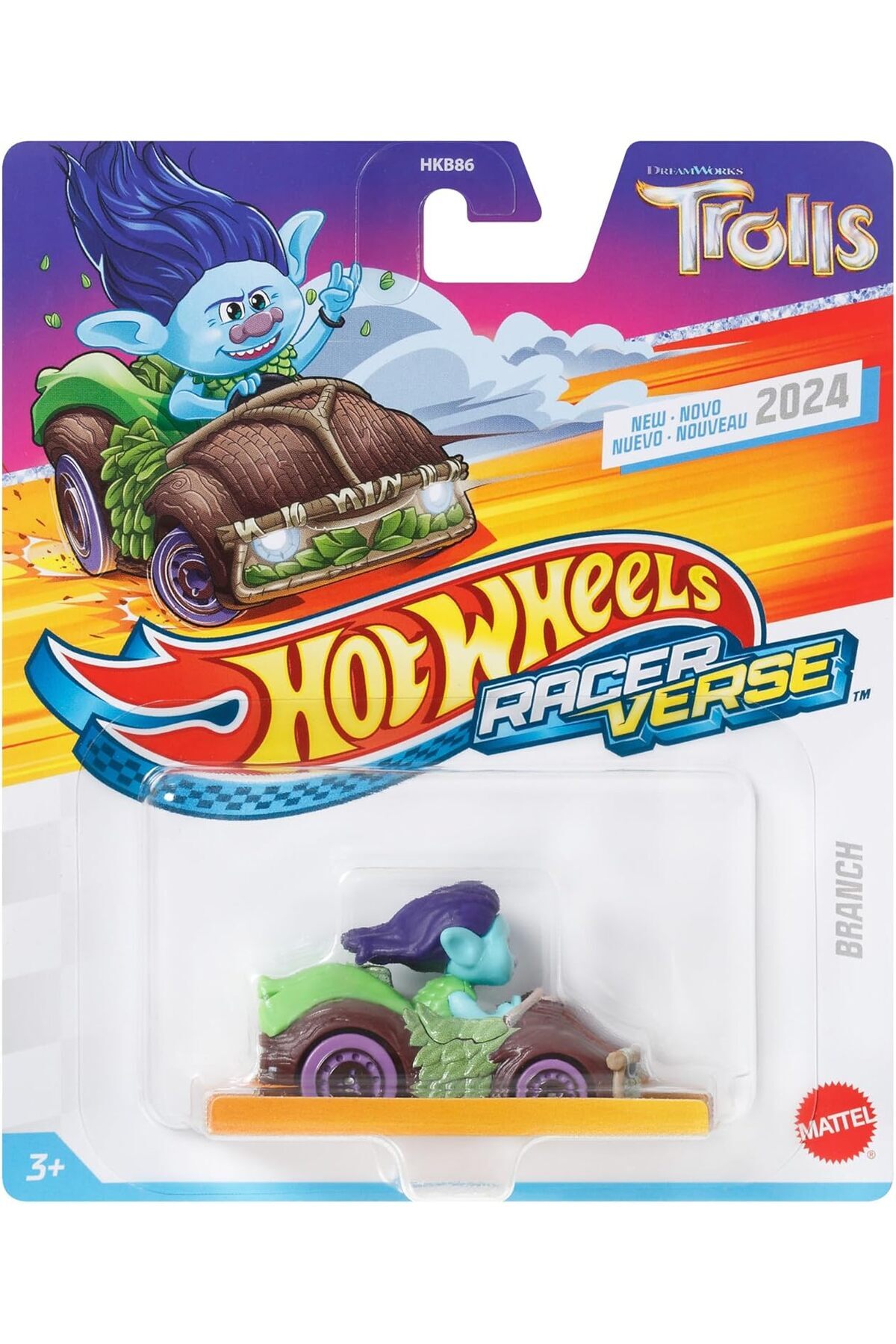 Hot Wheels x Sinsay Racerverse Single Cars Branch Hrt34 Ages 3+