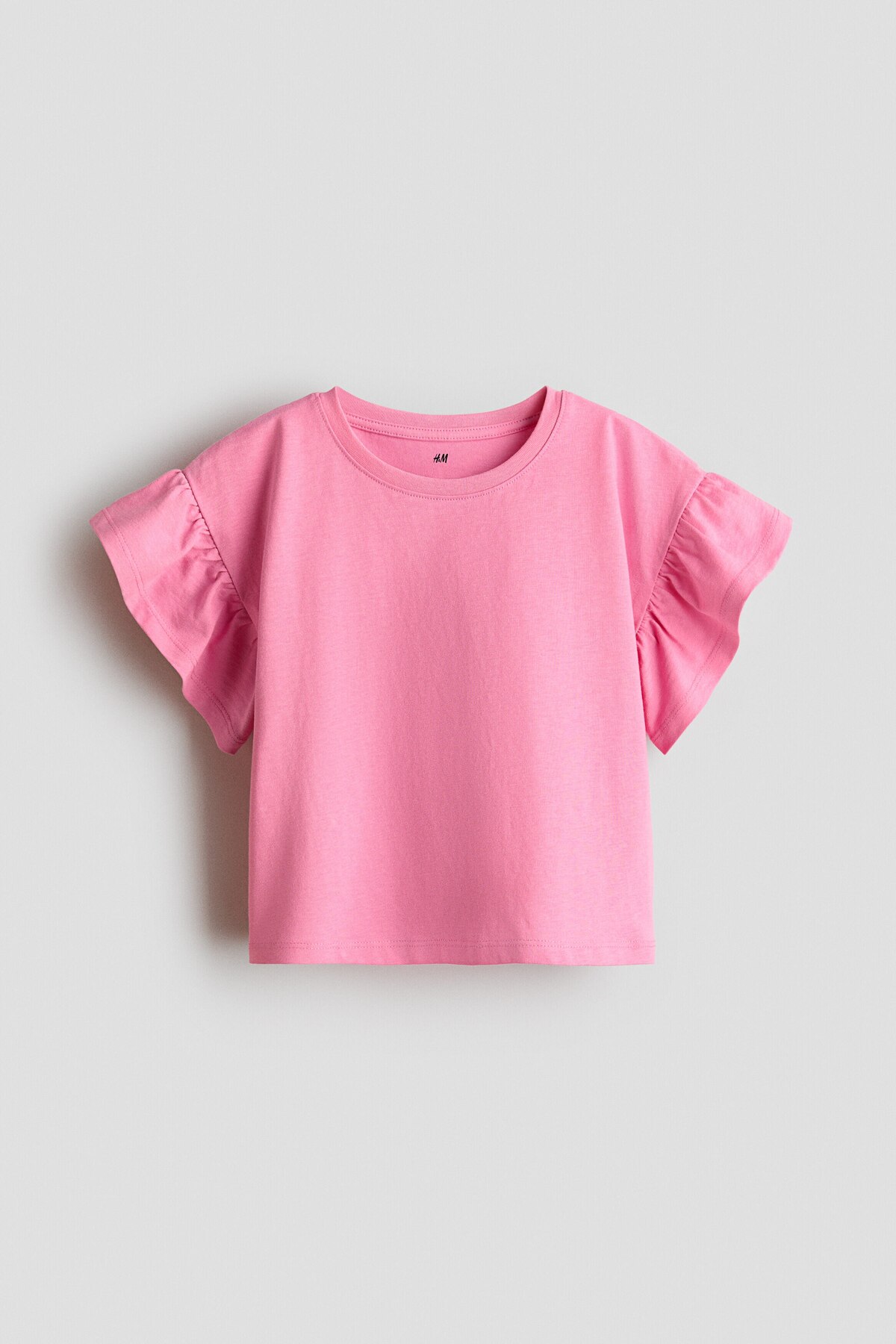تاپ آستین چین‌دار اچ اند ام بلوز H&M