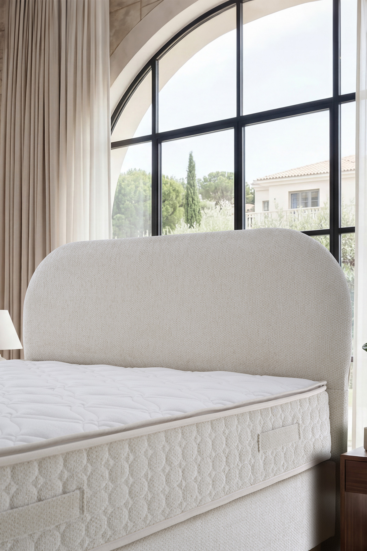 Bohera Comfort Bohemian Headboard (BASE and MATTRESS NOT INCLUDED)