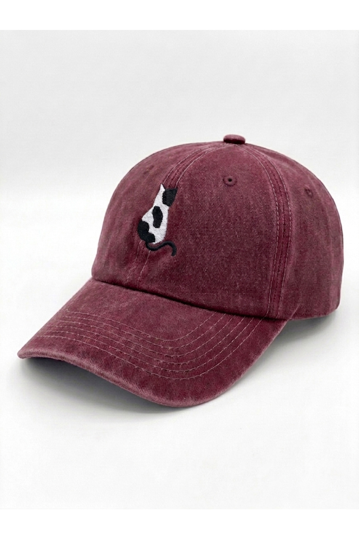 CAP BROS Tekir Nakışlı Eskitme Şapka Kep görsel 2