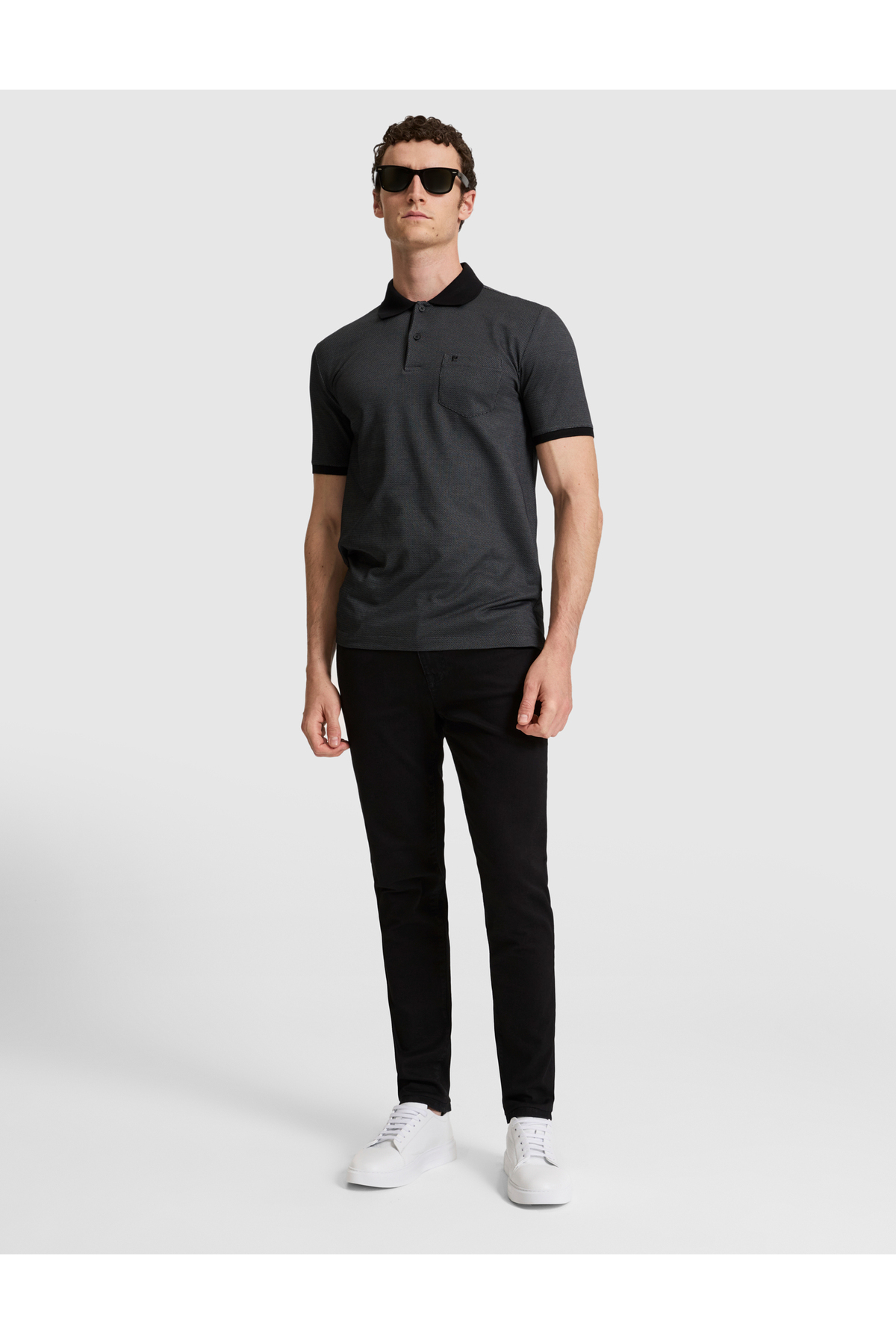 Pierre Cardin Siyah Slim Fit Jean Pantolon 50321006-VR046