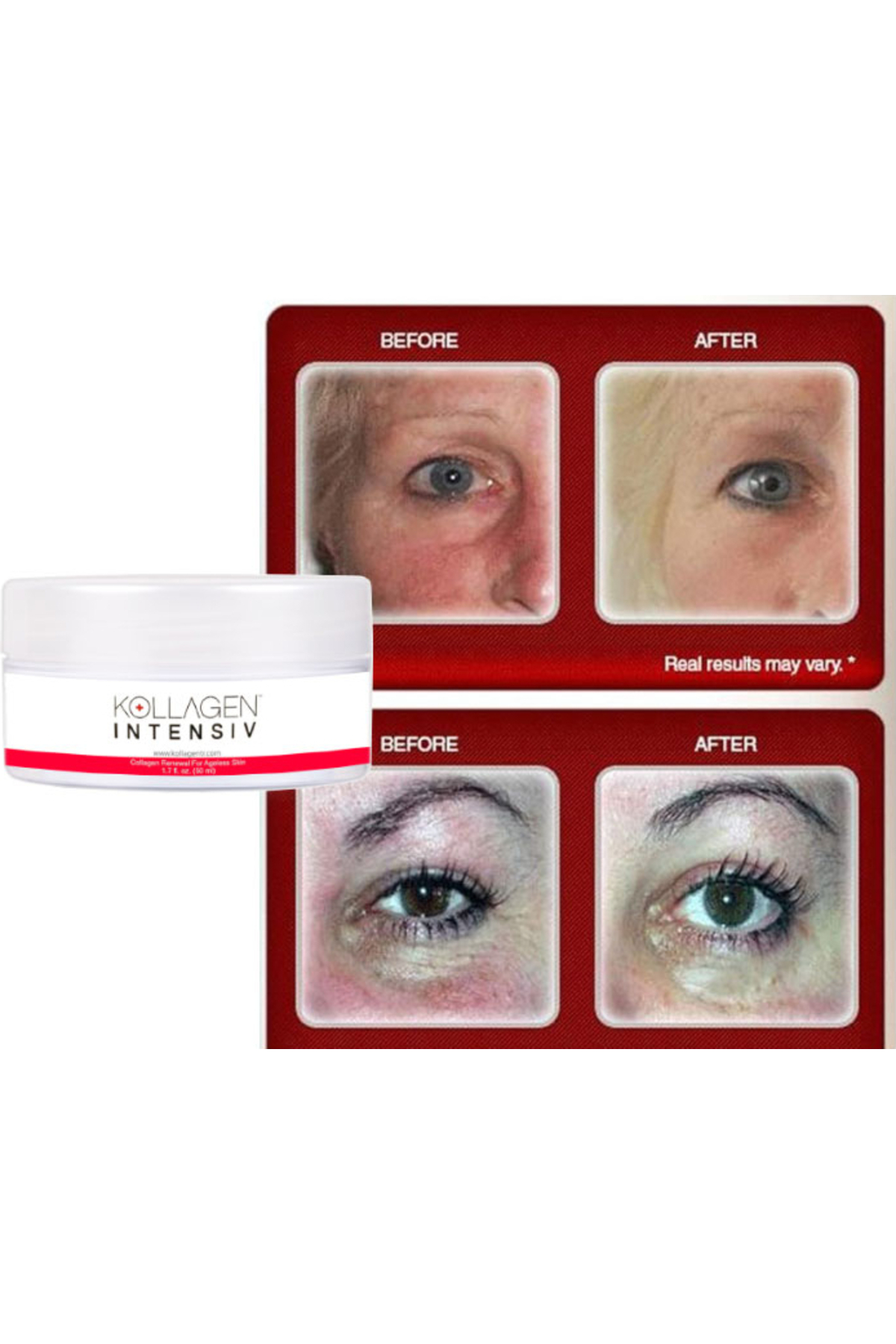 Kollagen Intensiv Cream 50 ml Bakım Kremi — GU-EYF-15489-VIALIVA01 — تصویر 2 از 3