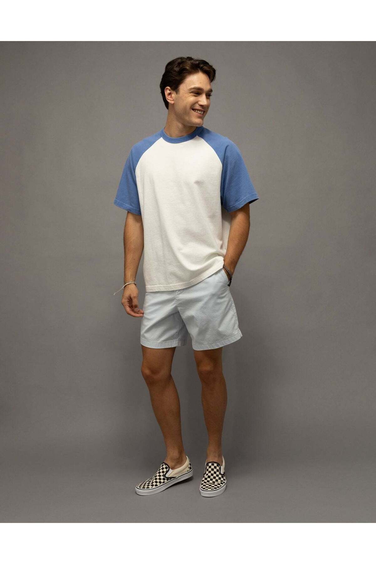 American Eagle AE Relaxed Heavyweight Raglan T-Shirt