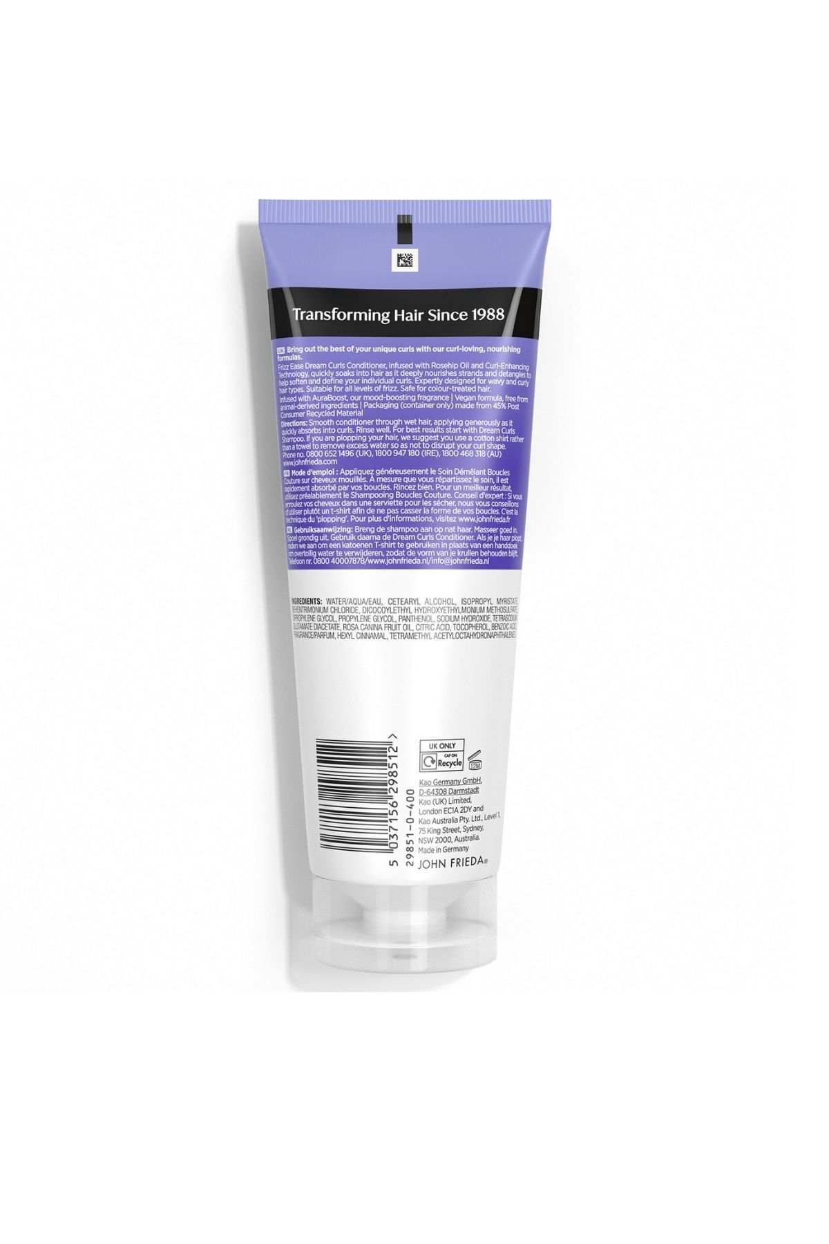 Frizz Ease Dream Curls Kusursuz Bukleler Saç Bakım Kremi — 416662 — تصویر 3 از 3