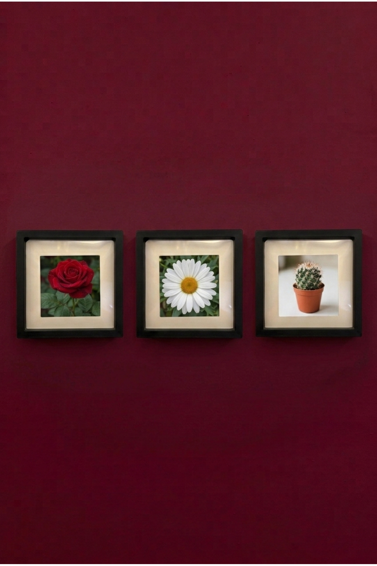 3 X 14X14 DISASSEMBLE PHOTO FRAMES