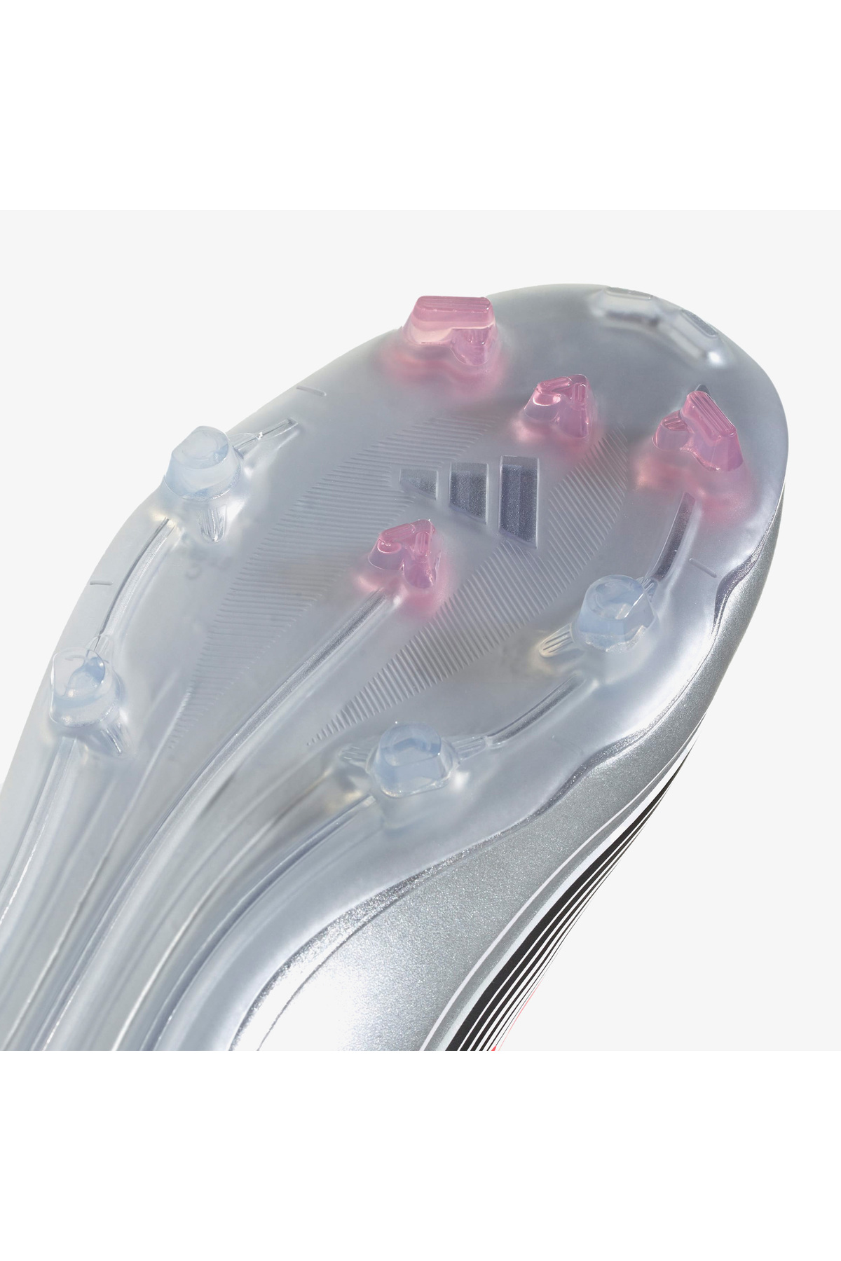 adidas F50 Messi League Firm-Multi Ground Erkek Beyaz Çim Saha Kramponu görsel 8
