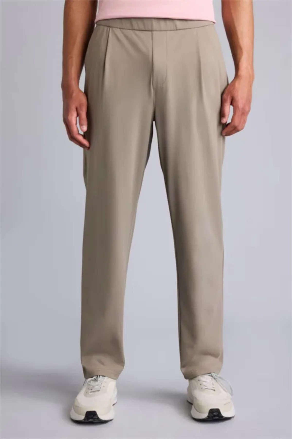Relax Fit Straight Leg شلوار خاکی H0470AX26SM — خاکی — تصویر 4 از 6