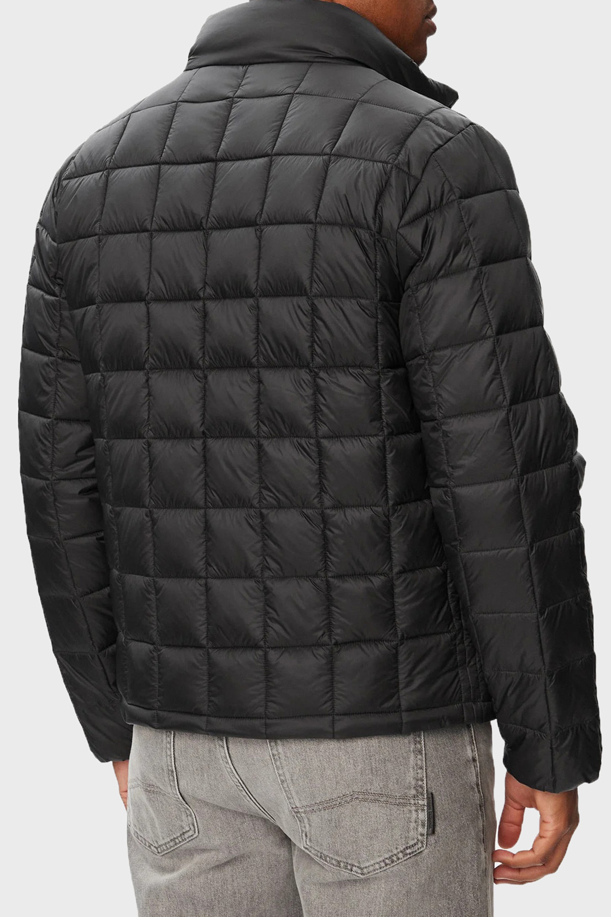 Kapitoneli Dik Yaka Su İtici Mont LV04RG506GUB1 Erkek MONT LV04RG506G UB1 — مشکی — تصویر 2 از 5