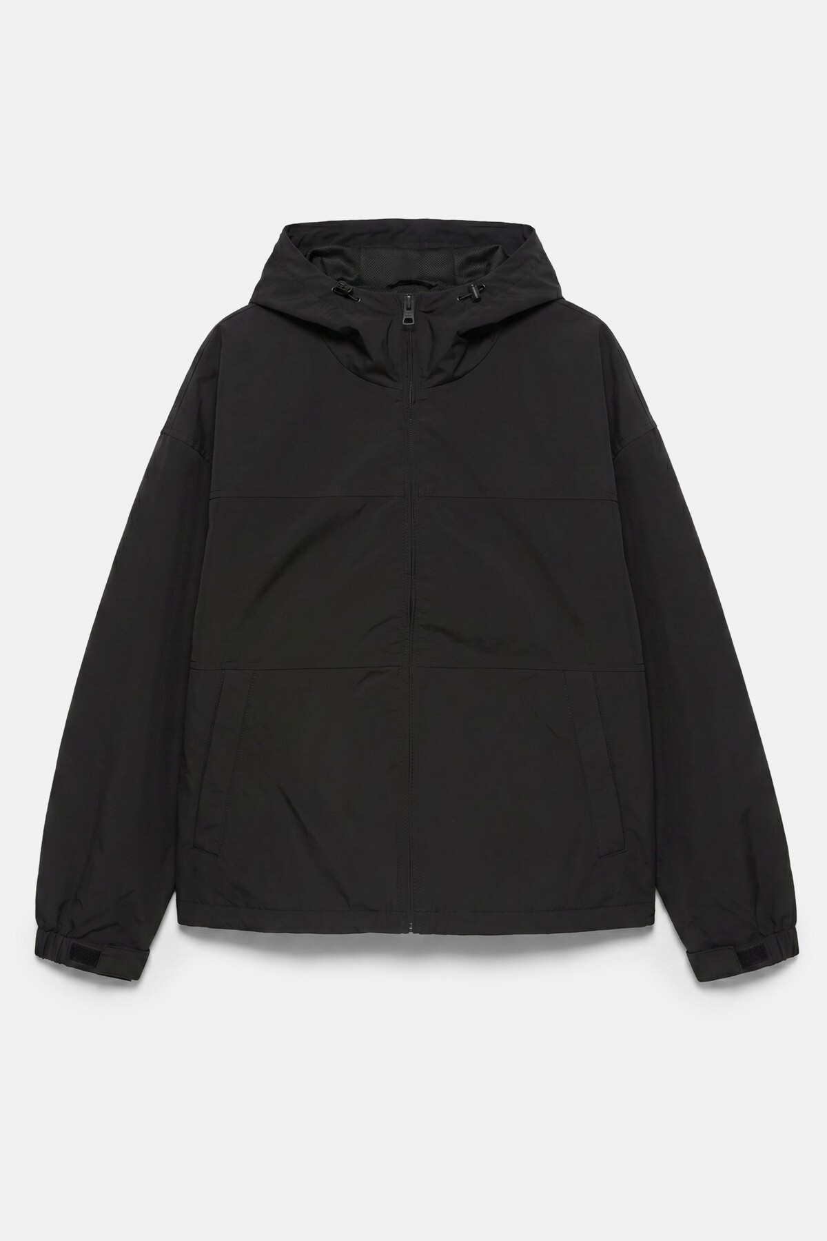 Pull & Bear Kapüşonlu hafif yağmurluk görsel 7
