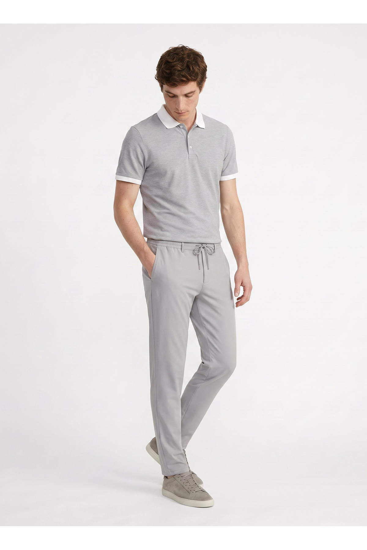 Gri Erkek Jogger Pantolon ACE001262791 — خاکستری 5003361302 — تصویر 2 از 7