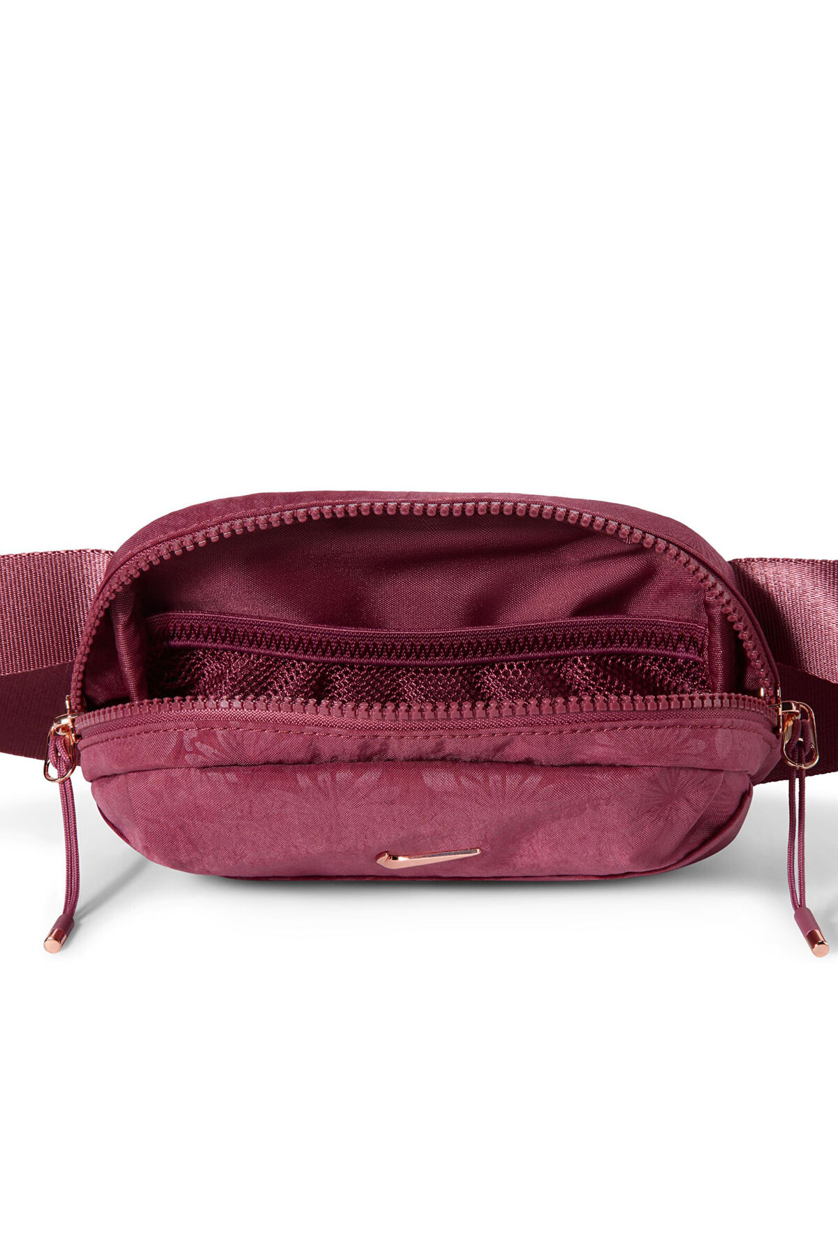 Nike Çanta Bel Çantası NK AURA WAISTPCK-FLORAL EMBOSS Çiçek Desenli Çanta Mini Etkinlik Çantası görsel 8