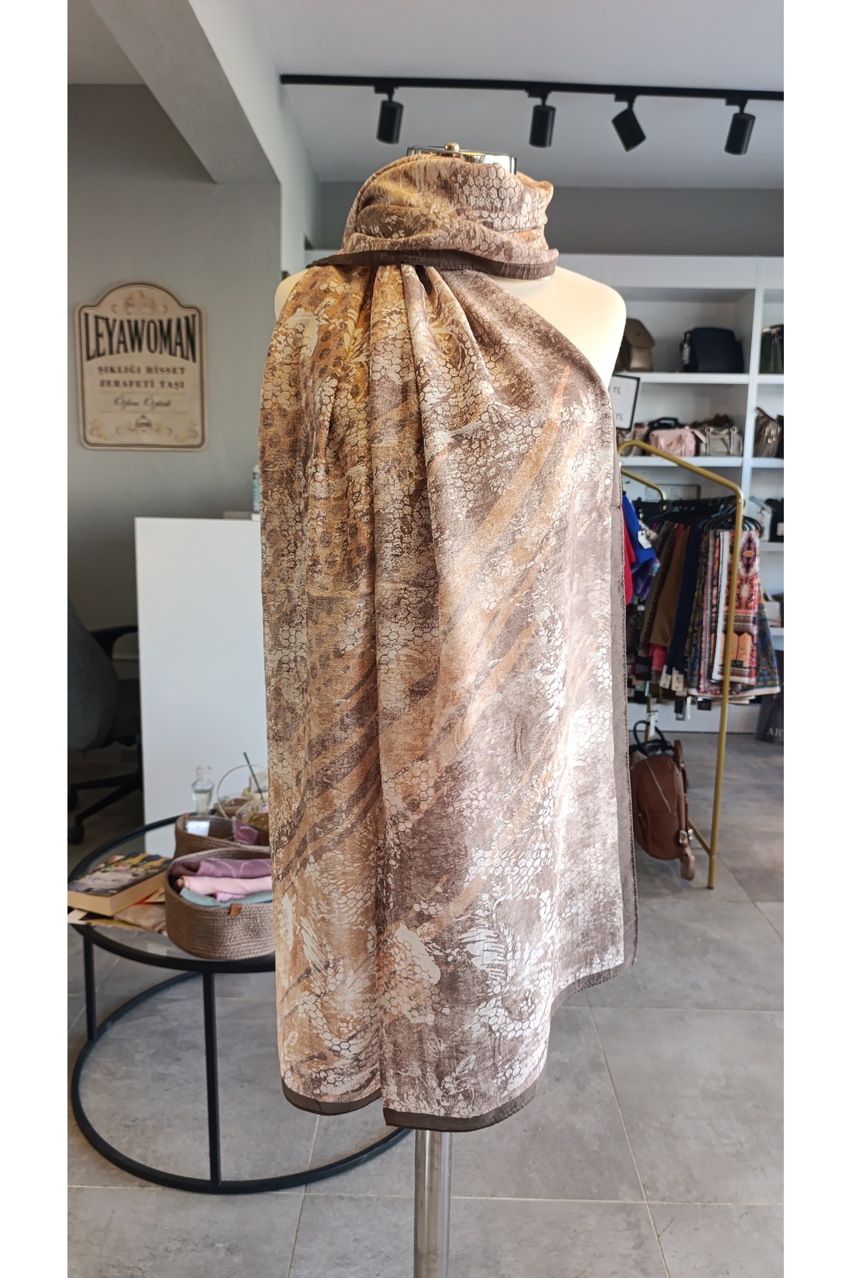 SCARF BİANCA TENSEL ŞAL GÜNLÜK KULLANIM
