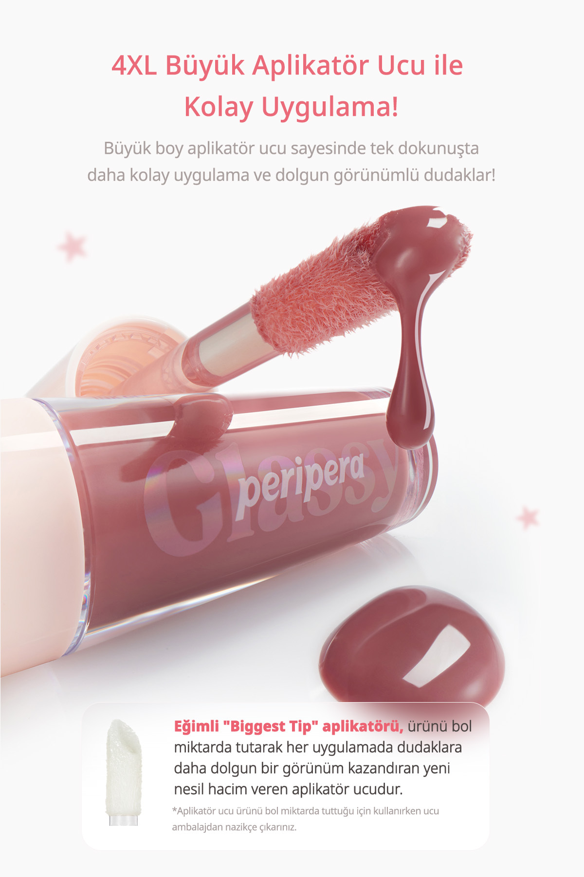 Dudaklara Dolgun ve Işıltılı Görünüm Sunan Gloss Ink Glasting Lip Gloss (21 Nude Grape) — بنفش 5568 — تصویر 8 از 9
