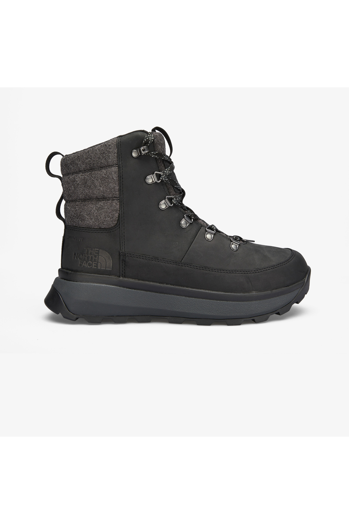 THE NORTH FACE Bergen Deri Erkek Gri Su Geçirmez Kar Botu