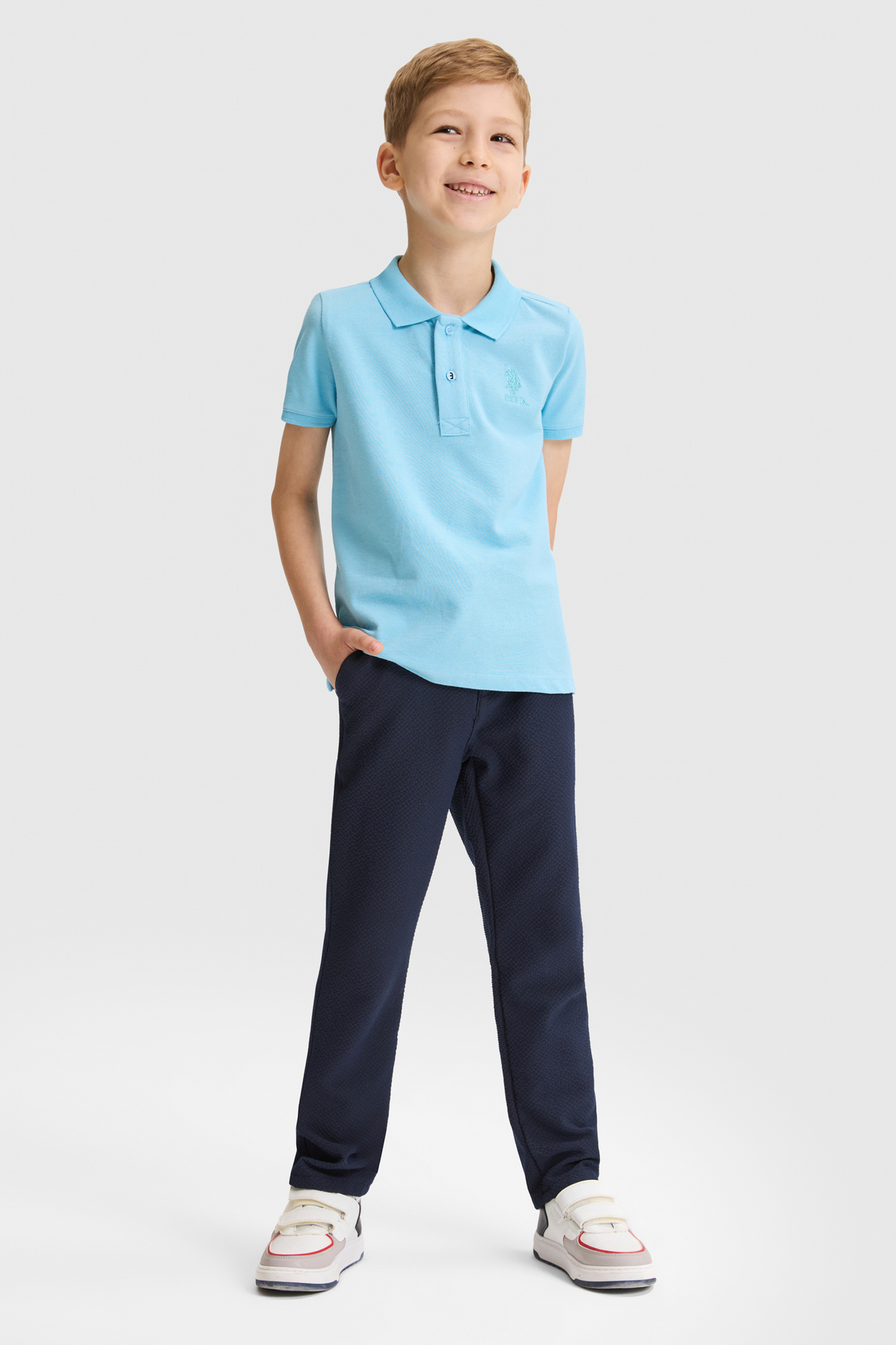 پولوشرت پسرانه یقه پلو | یو اس پولو U.S. Polo Assn. 50320118 TR - تصویر 4