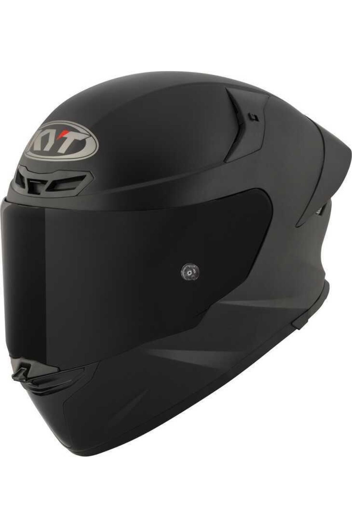 KYT TT-REVO KASK PLAIN MATT BLACK - Fiyatı