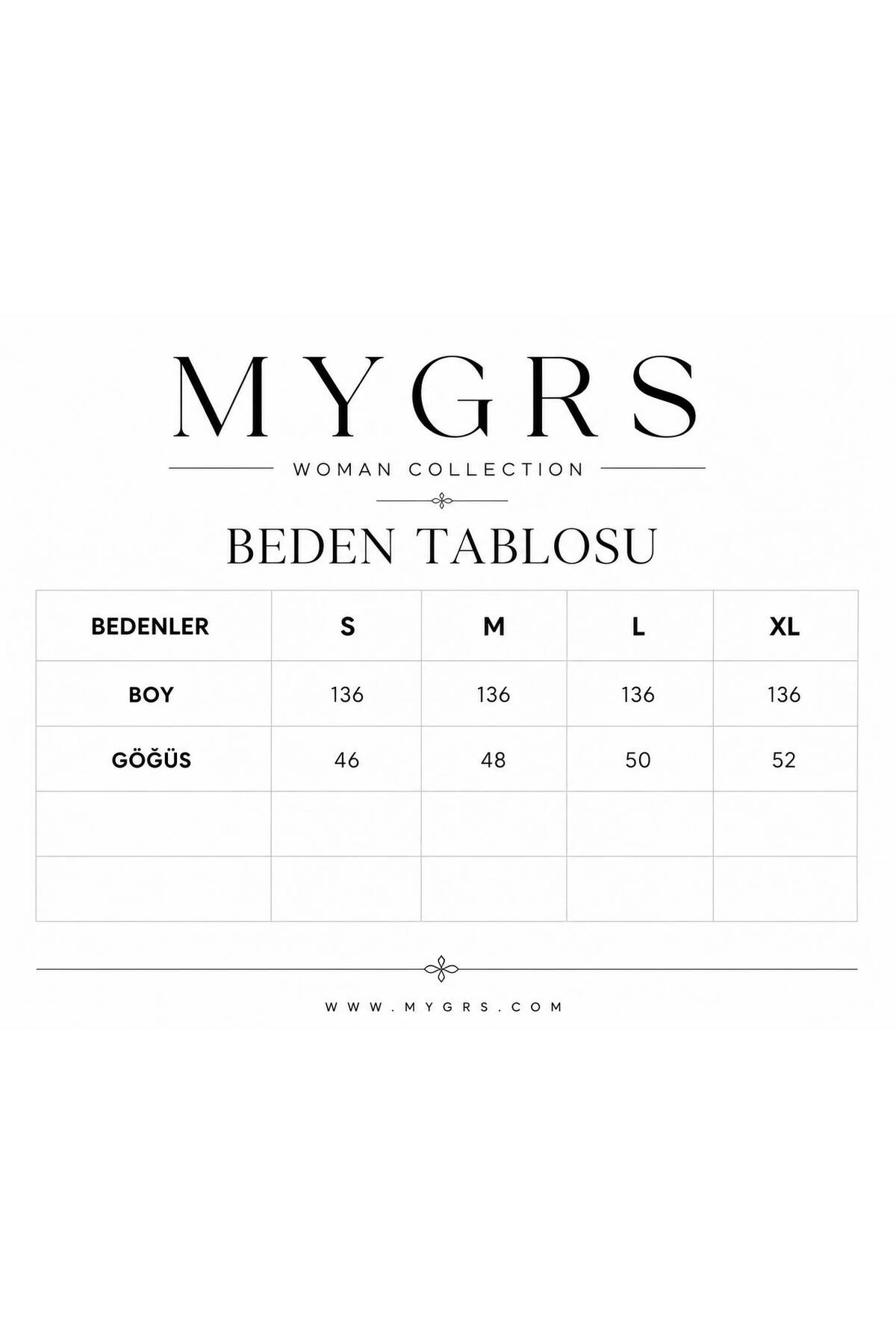 MY GRS HAKTER YAKA GÖBEK AKSESUAR DETAYLI FLOK BASKI TÜL görsel 4
