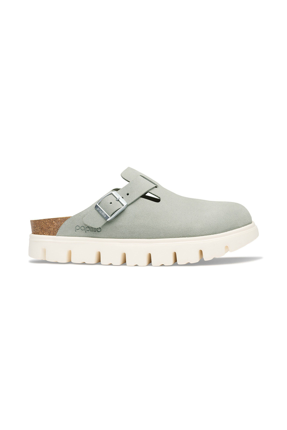 دمپایی زنانه بوستون چانکی مدل VL PURE SAGE کد 1033053 جاست‌استپ بیرکن استاک دمپایی Birkenstock
