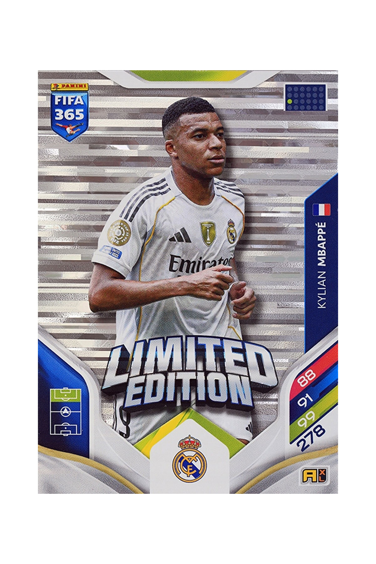 hediyecik Panini 2026 Fifa 365 Kylian Mbappé Limited Edition XXL