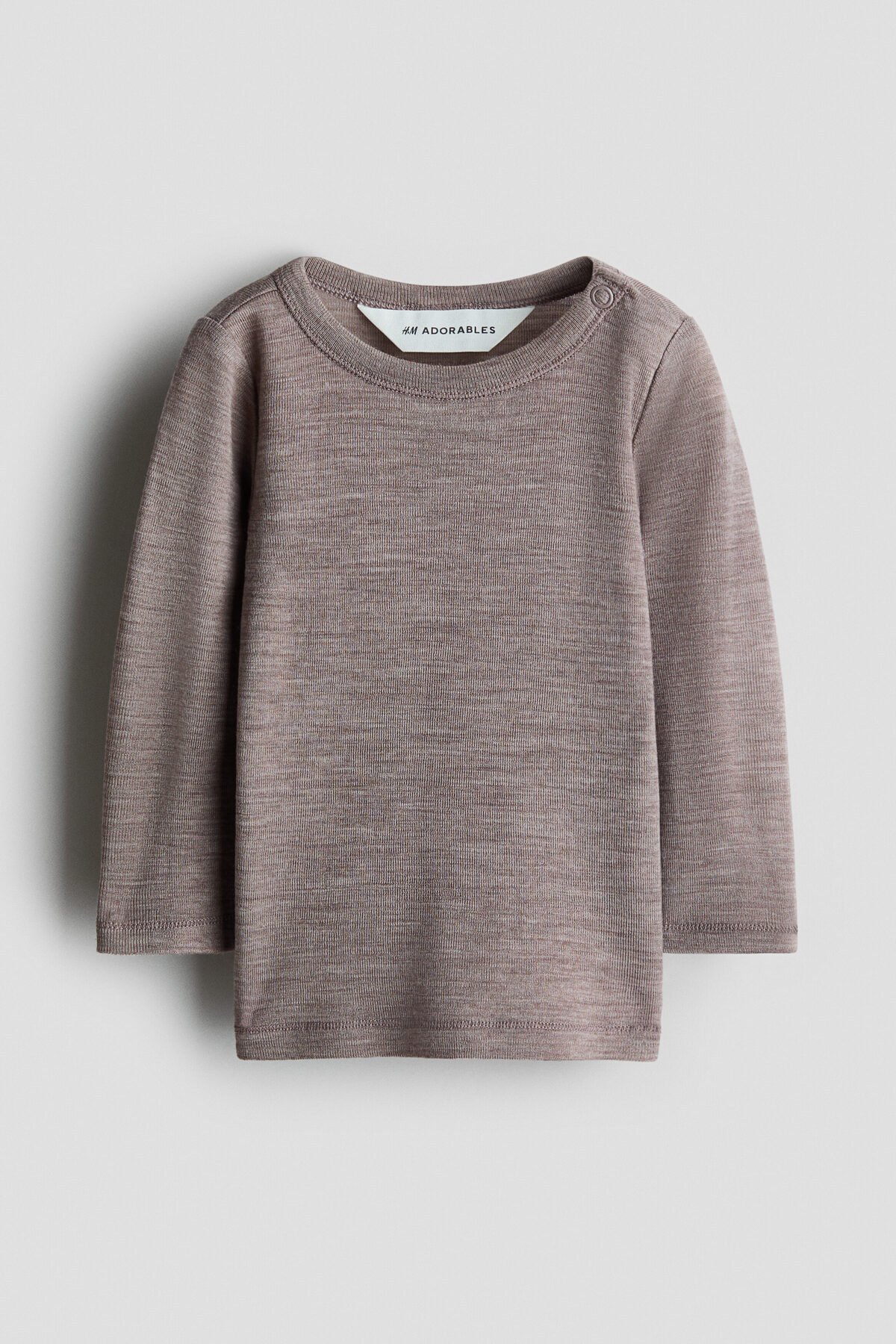تاپ جرسی پشمی مرینوس اچ اند ام تی شرت H&M