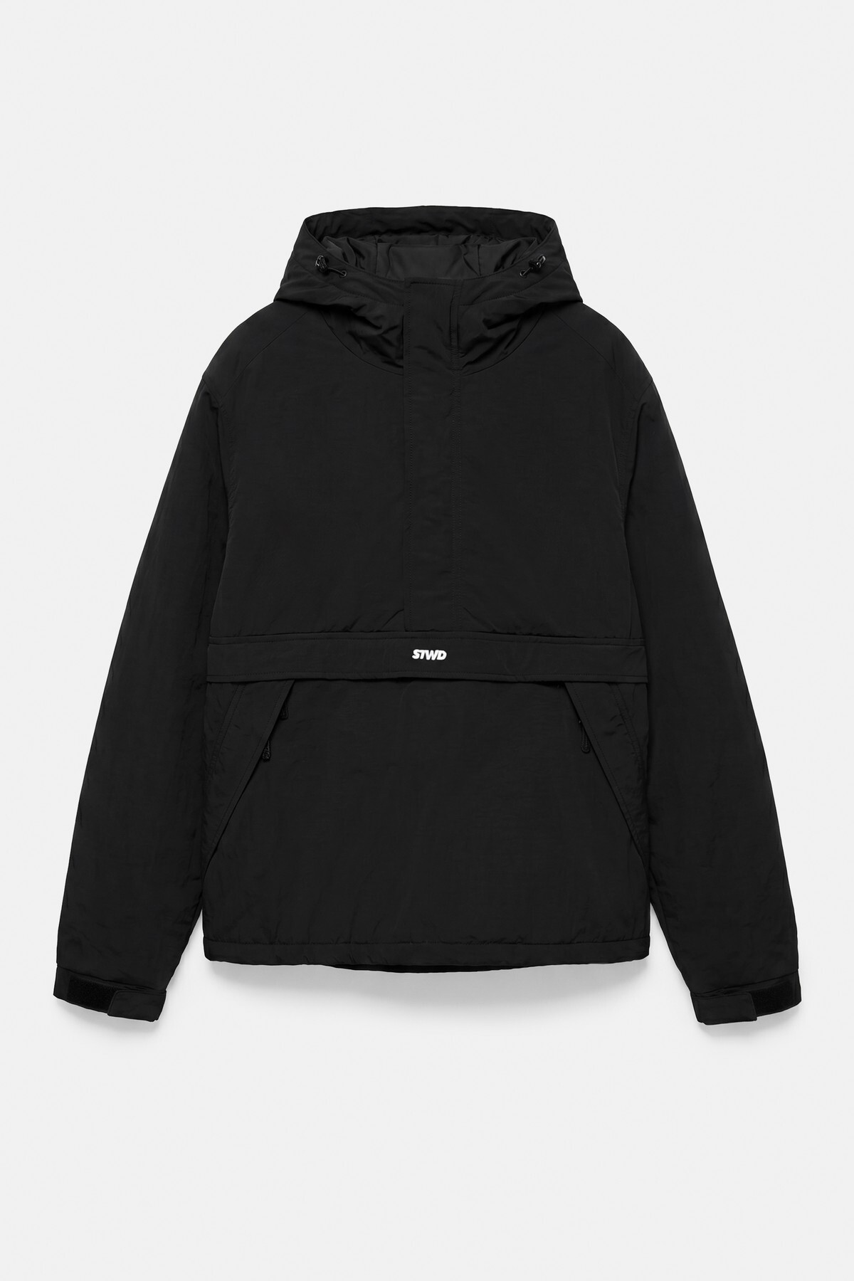 Pull & Bear Kapüşonlu kanguru ceket görsel 7