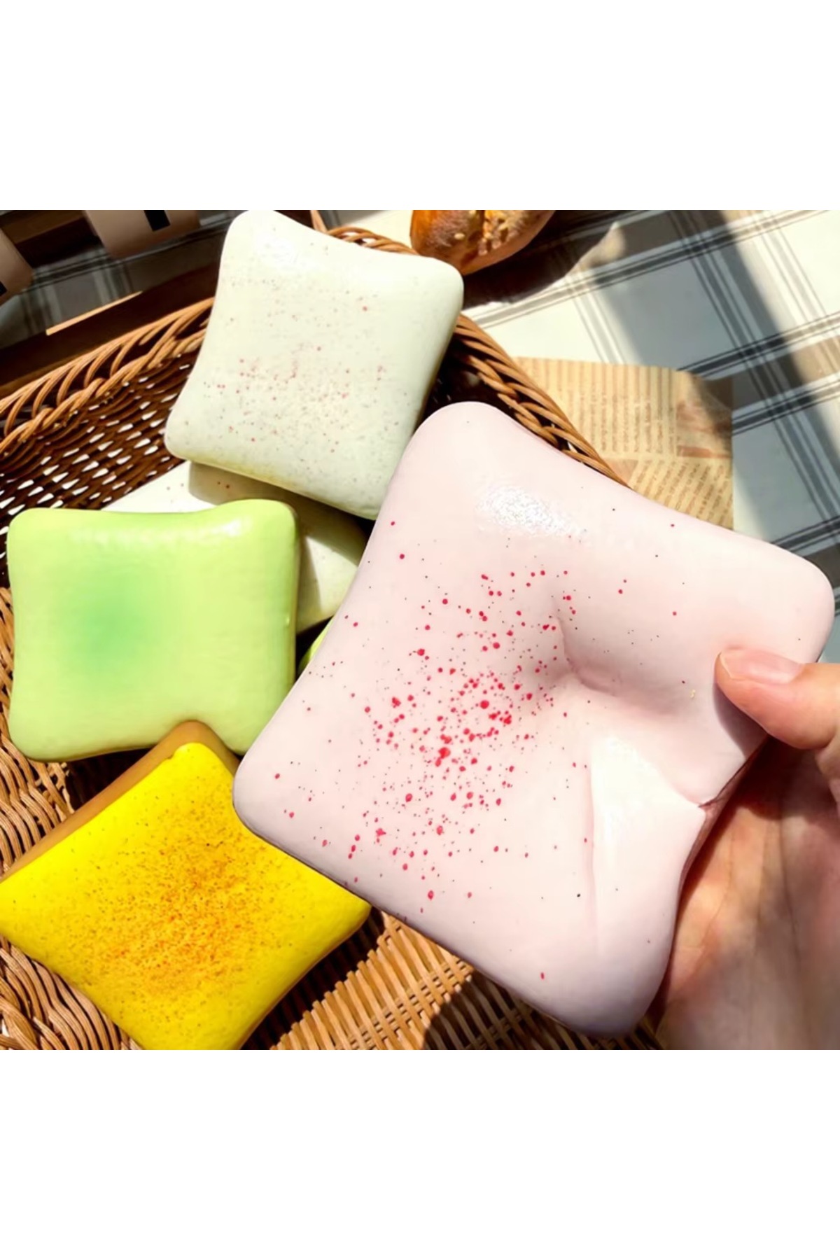 vattara Squishy Baget Ekmek Sukuşi Tost Ekmeği Yeni Seri Yavaş