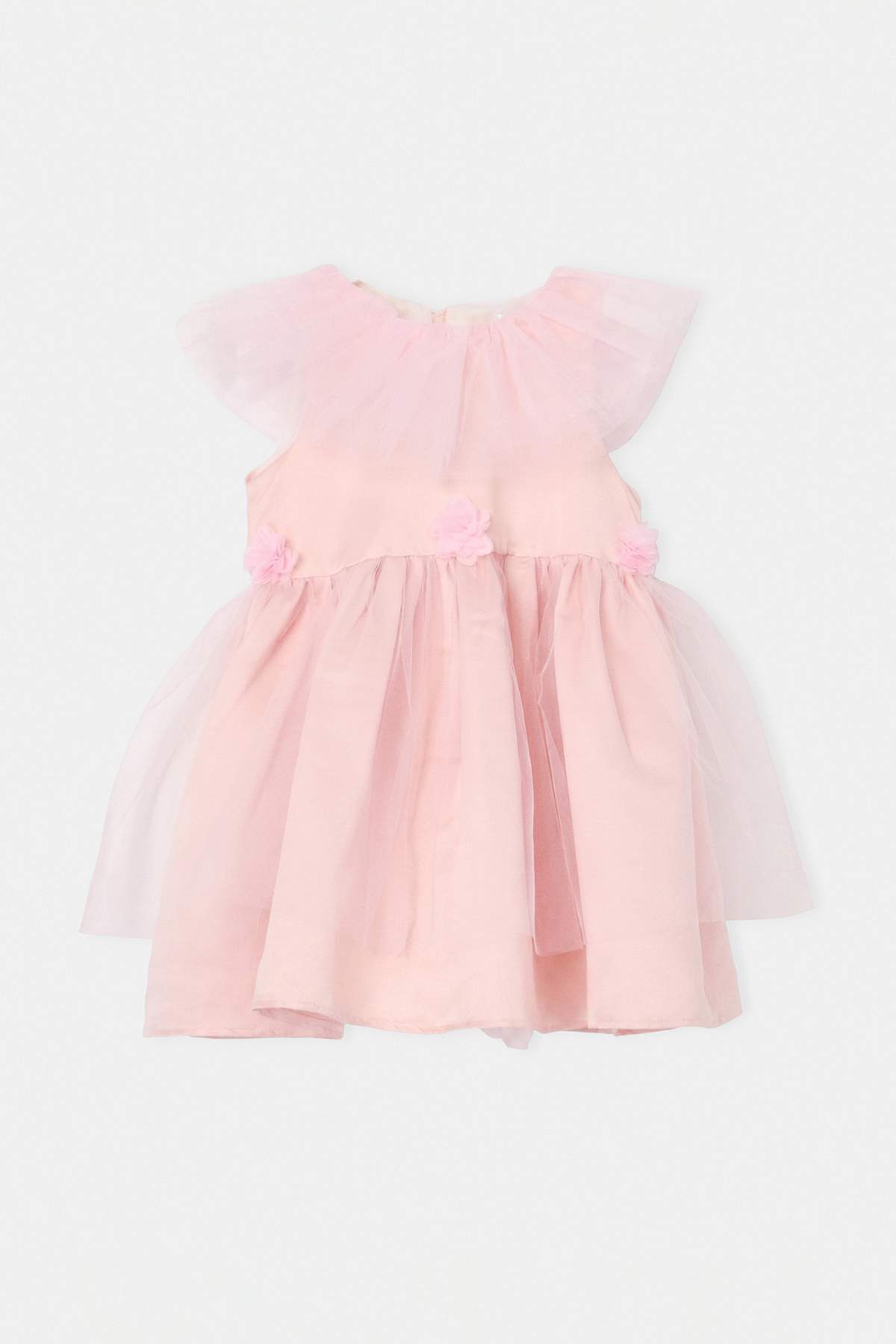 Trendyolmilla Kids Pembe Maxi Düz Dokuma Elbise TKDSS26EL00057