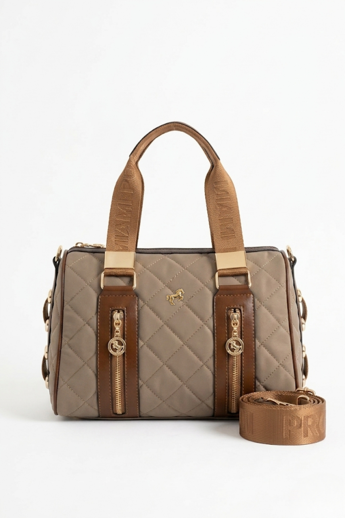 Miami polo 1204 quilted women 'S handbag handbag shoulder bag MINK