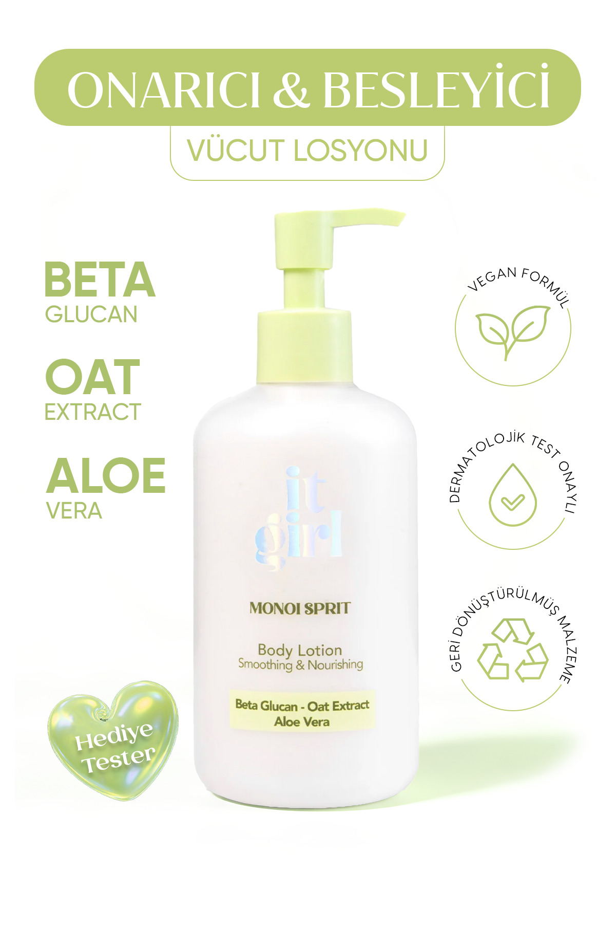 It Girl Monoi Sprit Nemlendirici Vücut Losyonu 300 ml – Tropik koku — ITG-VL/BL-MS-300
