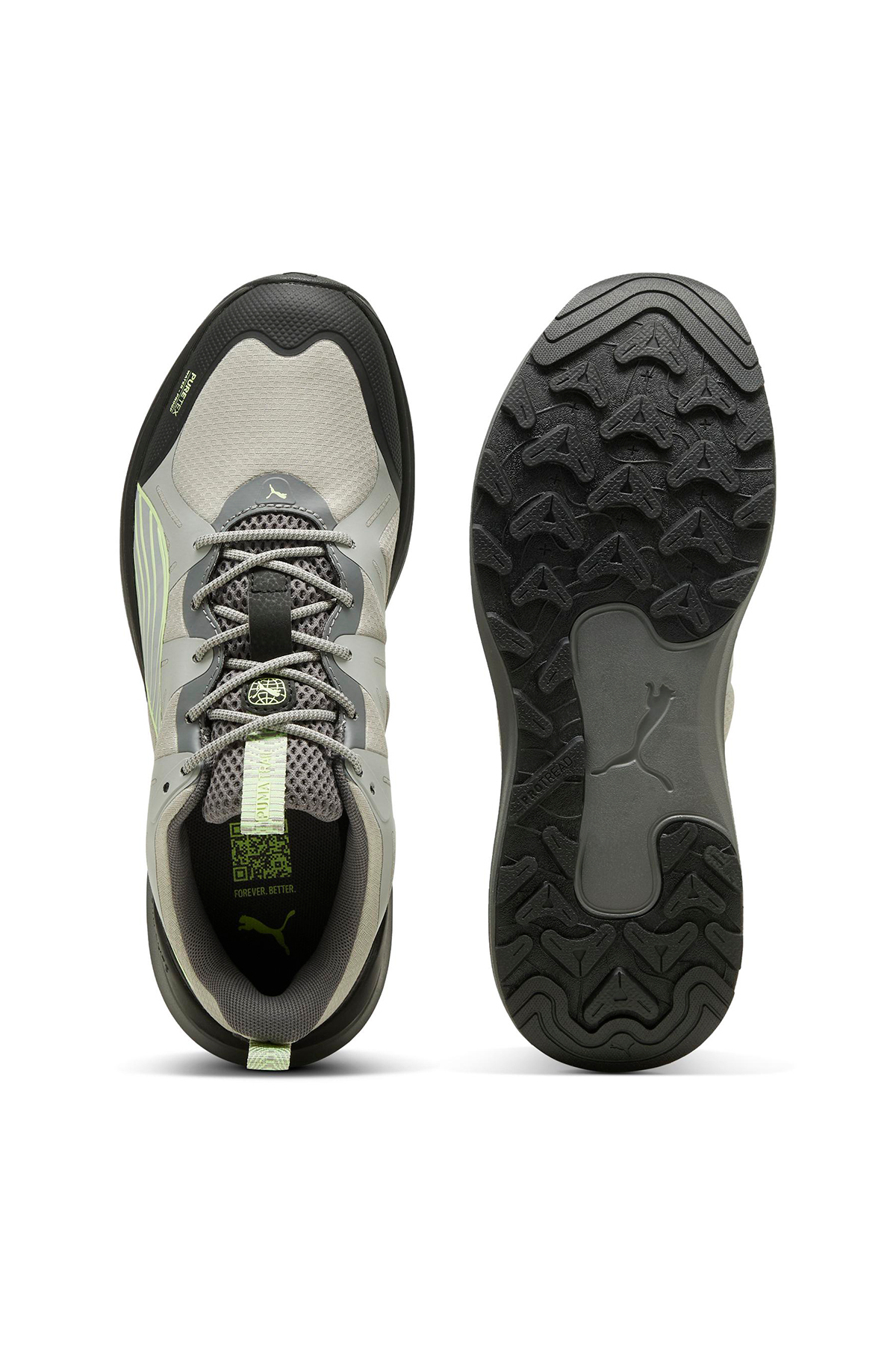 Puma 310095 Reflect Lite Trail PTX Pure-Tex® Outdoor Waterproof Unisex Spor Ayakkabı GRİ görsel 3