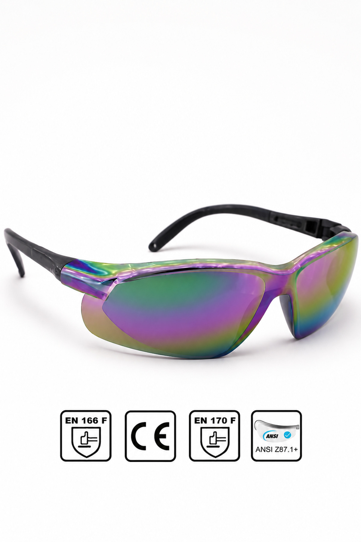 Cycling Sunglasses Biker Uv Protected Face Adjustable Biker Dust Protection Cyclist Glasses Mirrored G