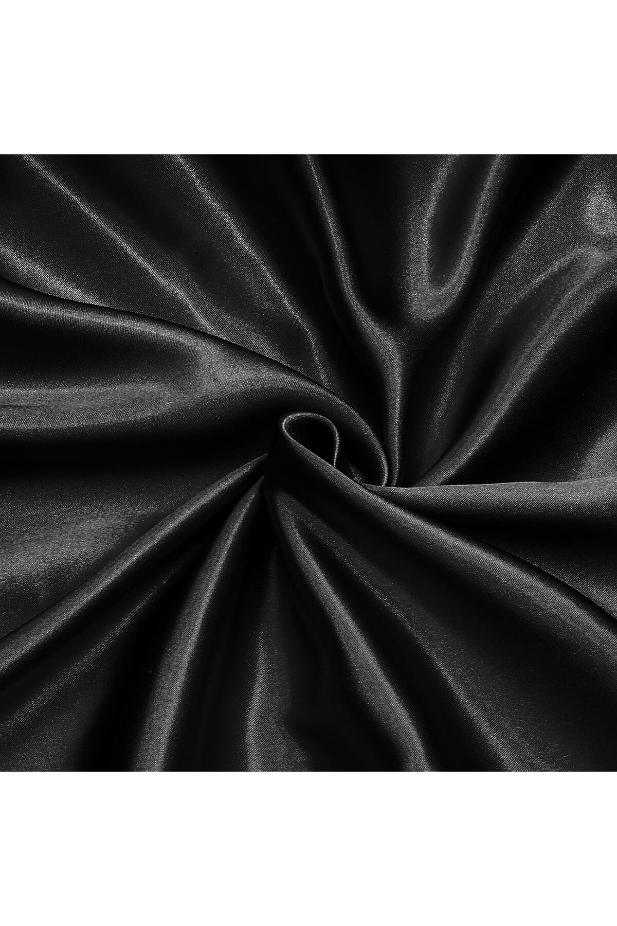 Black Satin Fabric 150 Cm Width Imported Satin Imported Crystal Satin Fabric Evening Dress, Dress, Wedding Dress, Napkins, Decor