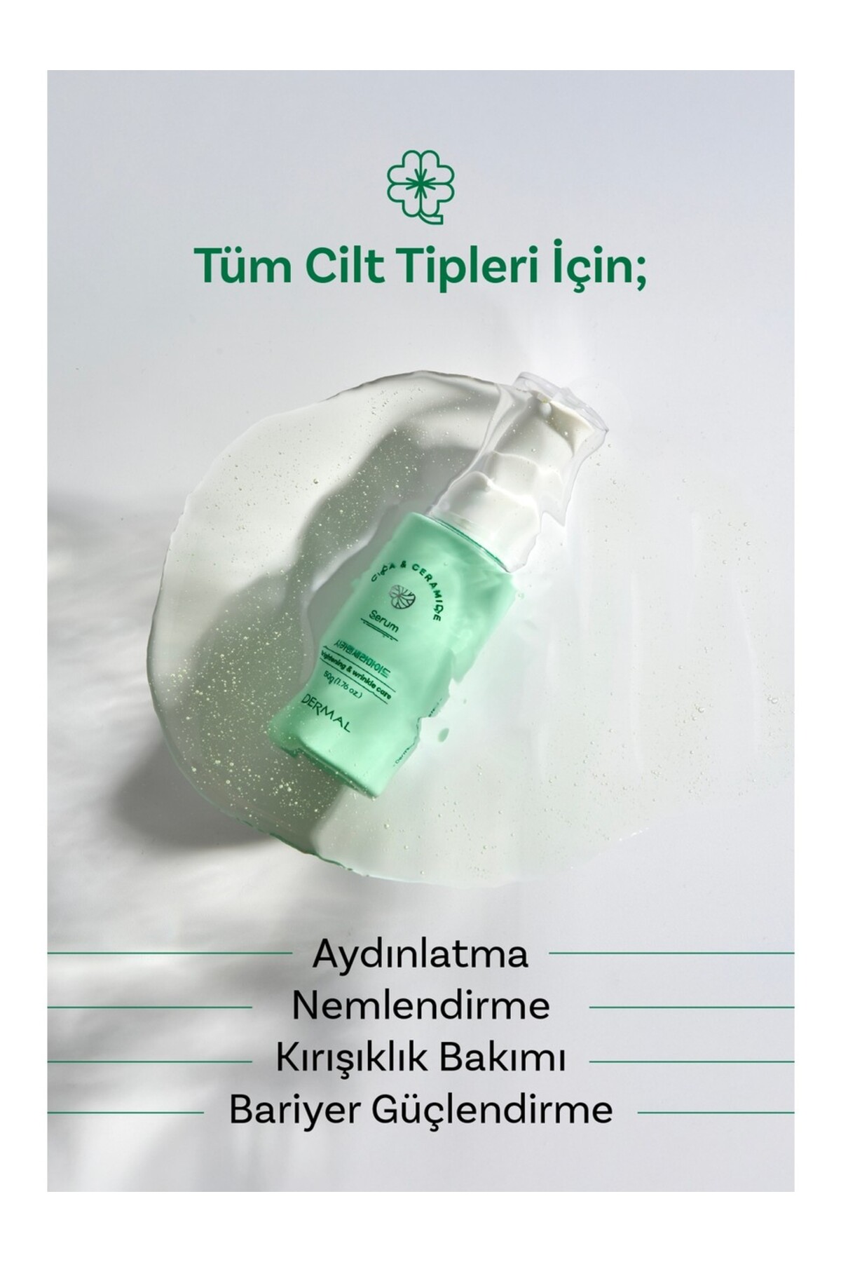 Cıca X Mide Centella Asiatica Özlü Temizleme Yağı ve Serumu — DERMALCİCASET02 — تصویر 3 از 8